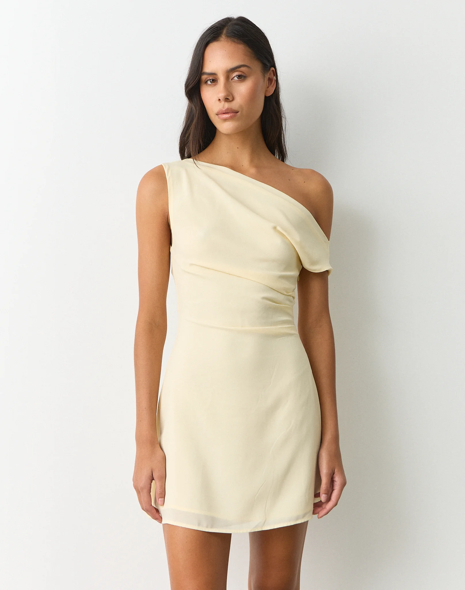 Chiffon Off Shoulder Mini Dress Dusty Dandelion 3 Chiffon Off Shoulder Mini Dress Dusty Dandelion