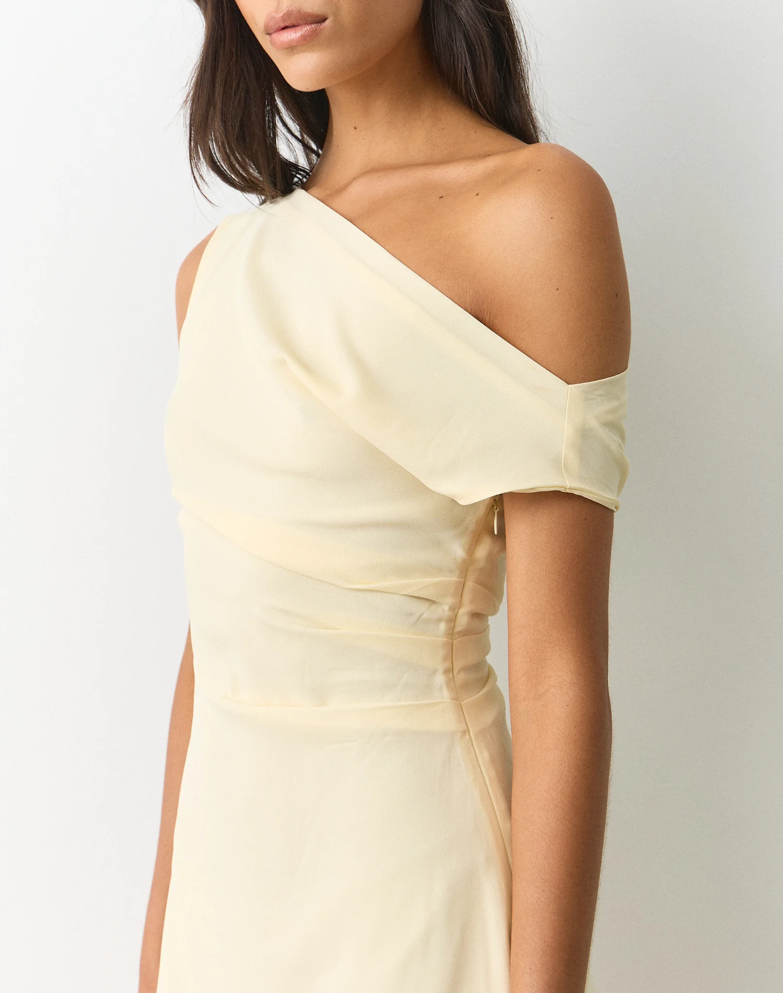 Chiffon Off Shoulder Mini Dress Dusty Dandelion 5 Chiffon Off Shoulder Mini Dress Dusty Dandelion