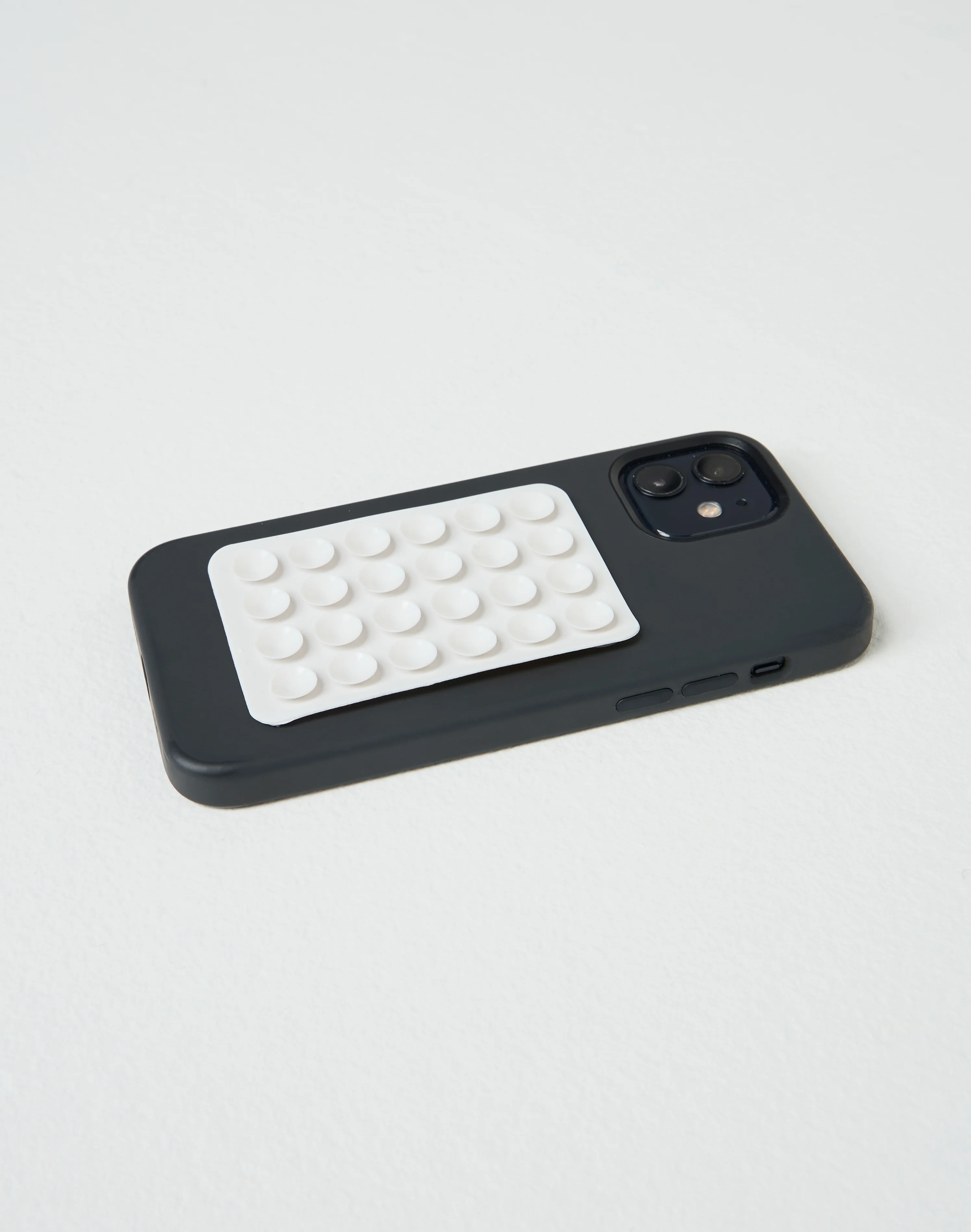 Suction Phone Sticker White