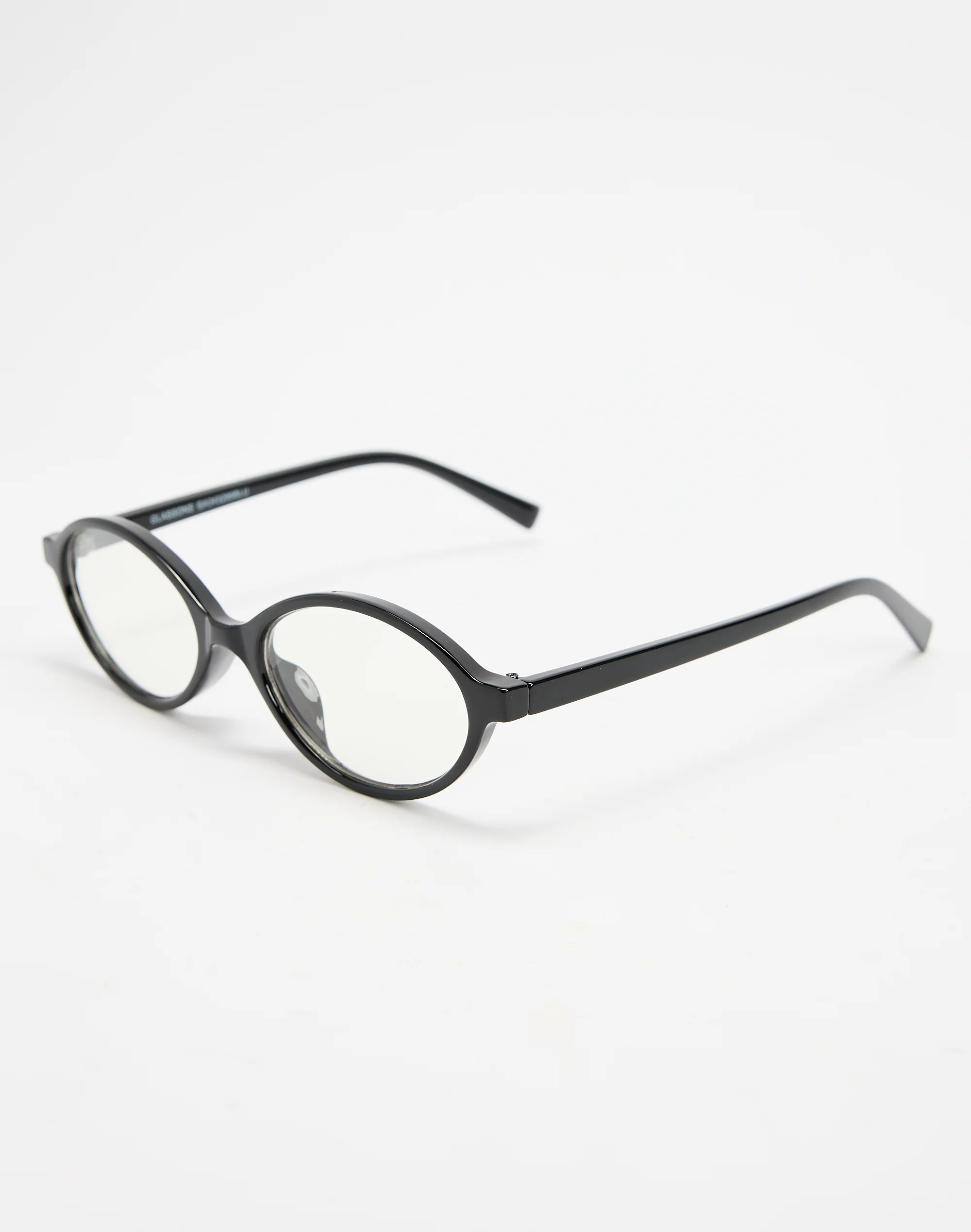 Round Frame Blue Light Glasses Black X Blue Light