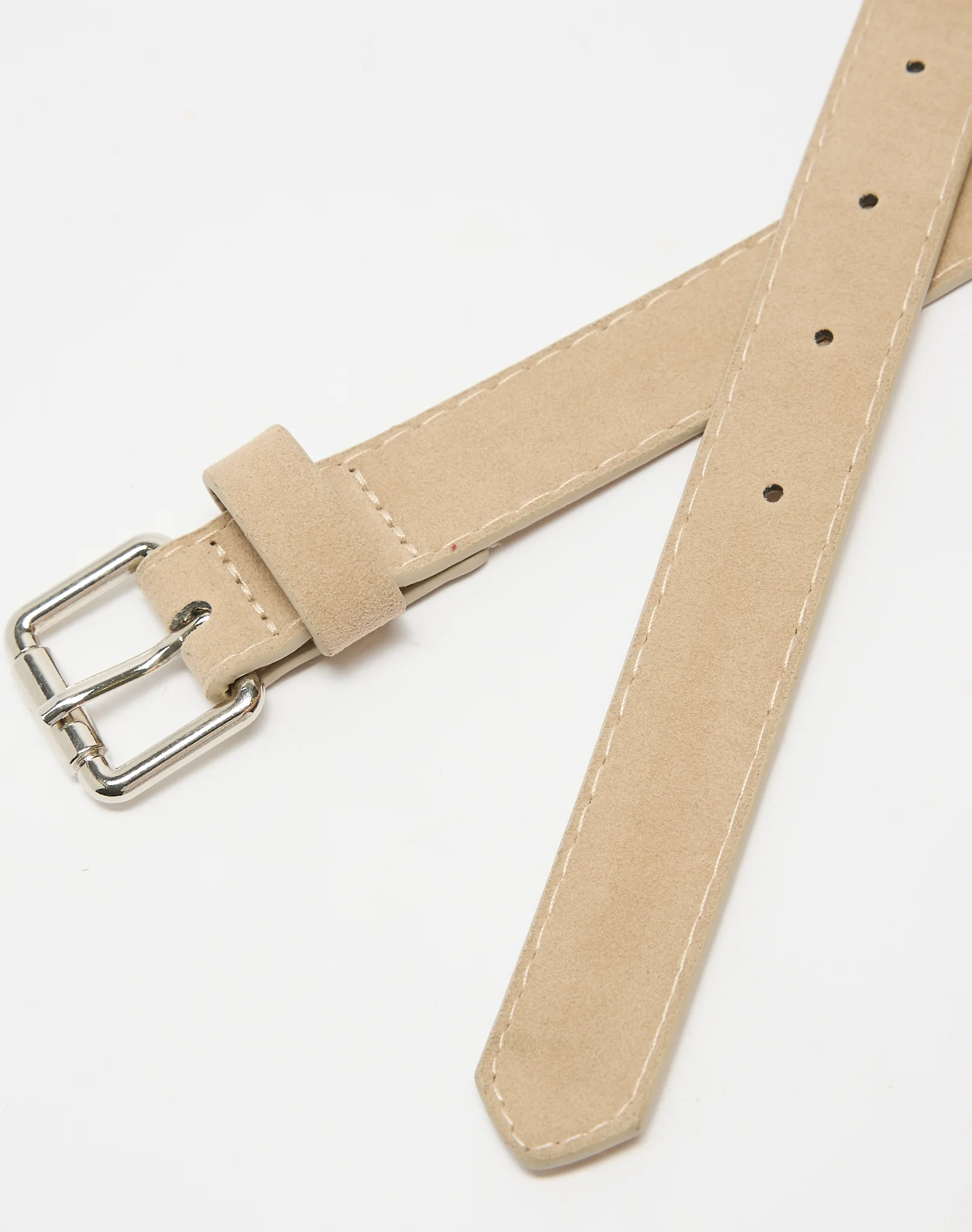 Faux Suede Utility Belt Beige 4 Faux Suede Utility Belt Beige