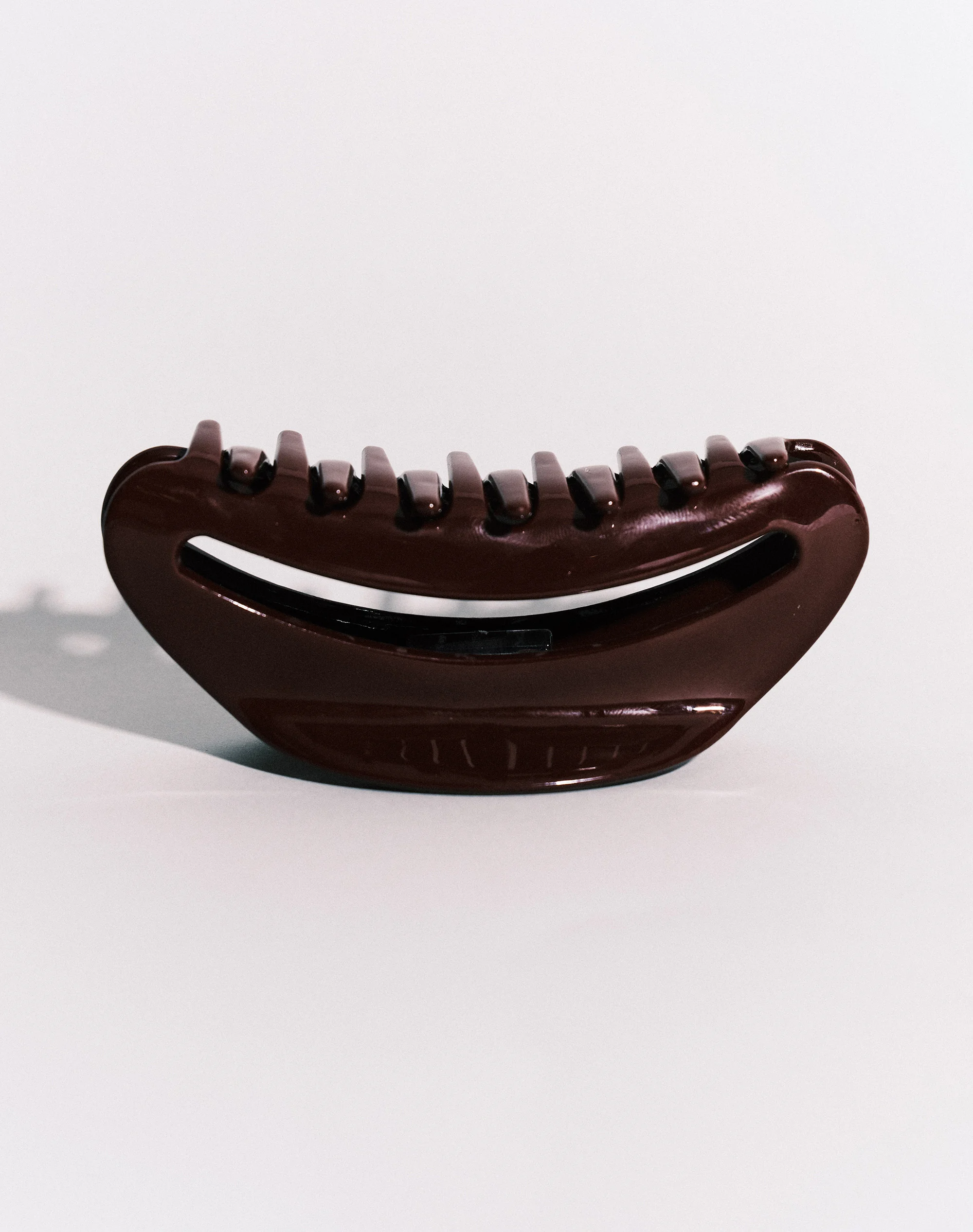 Curved Claw Clip Cherry