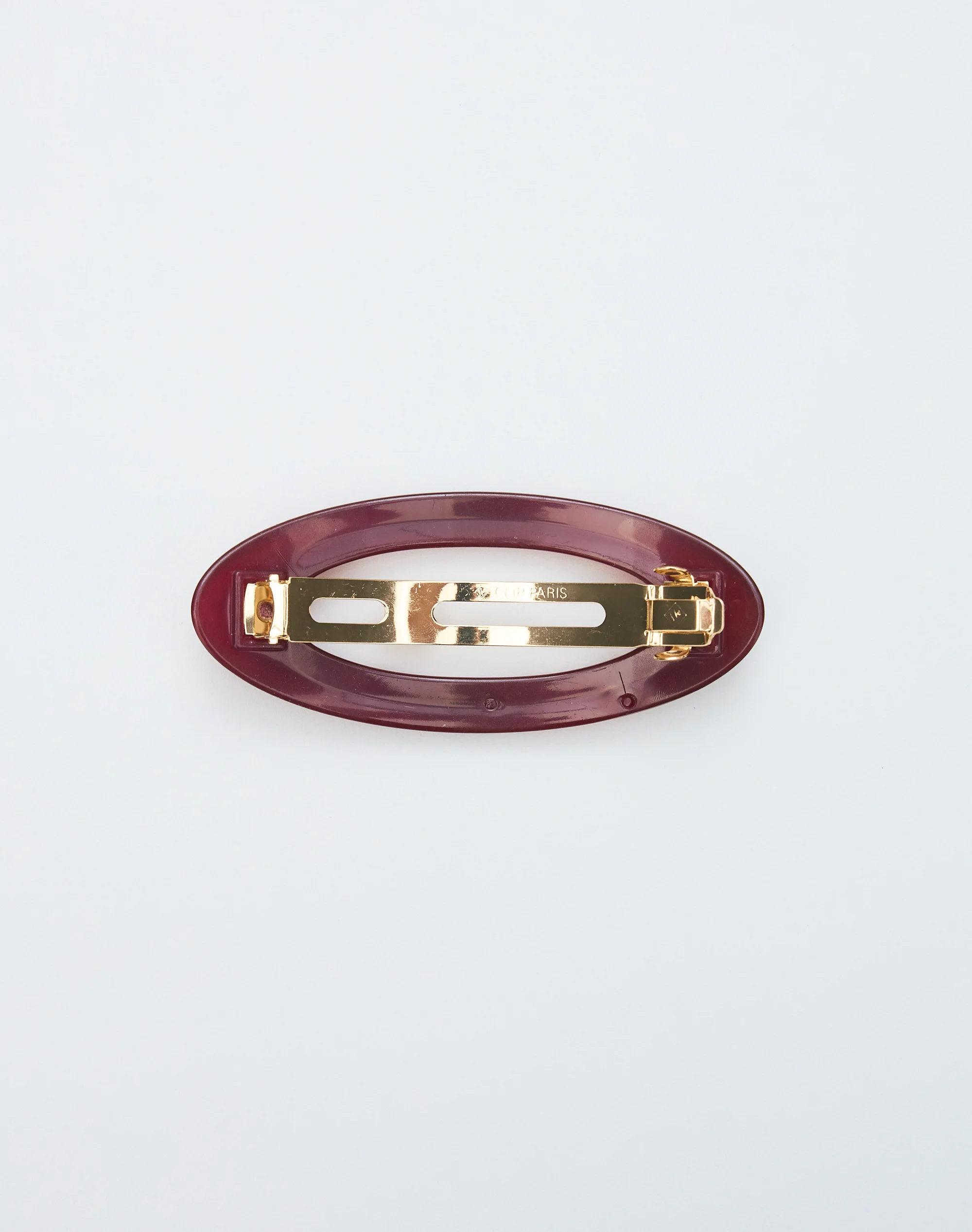 Classic Hair Barrette Cherry