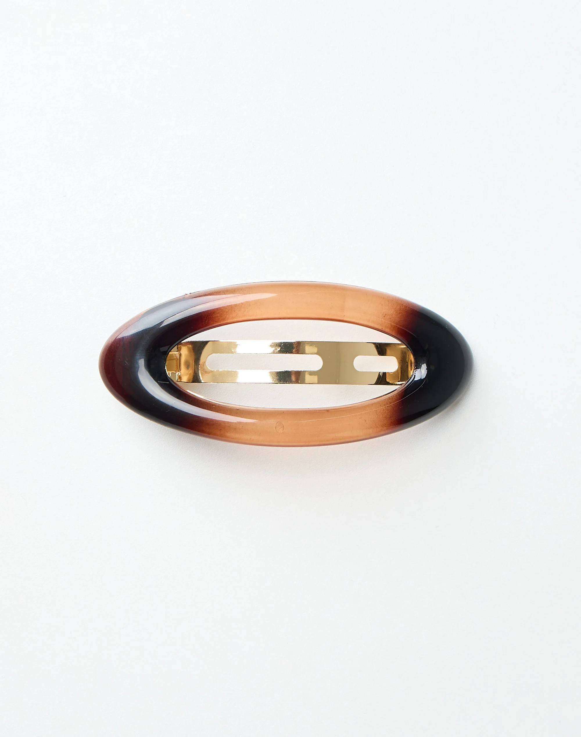 Classic Hair Barrette Tort