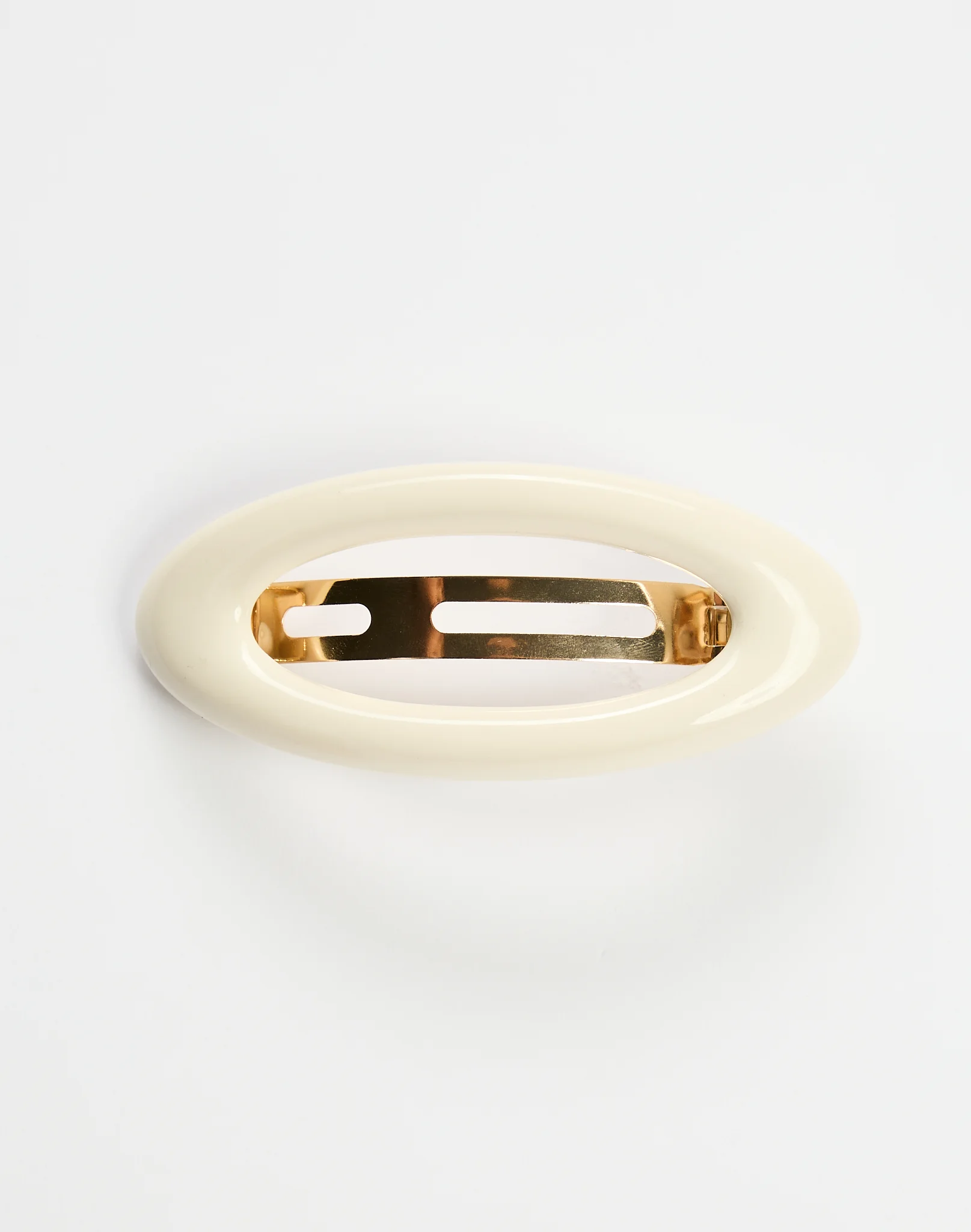 Classic Hair Barrette Vanilla