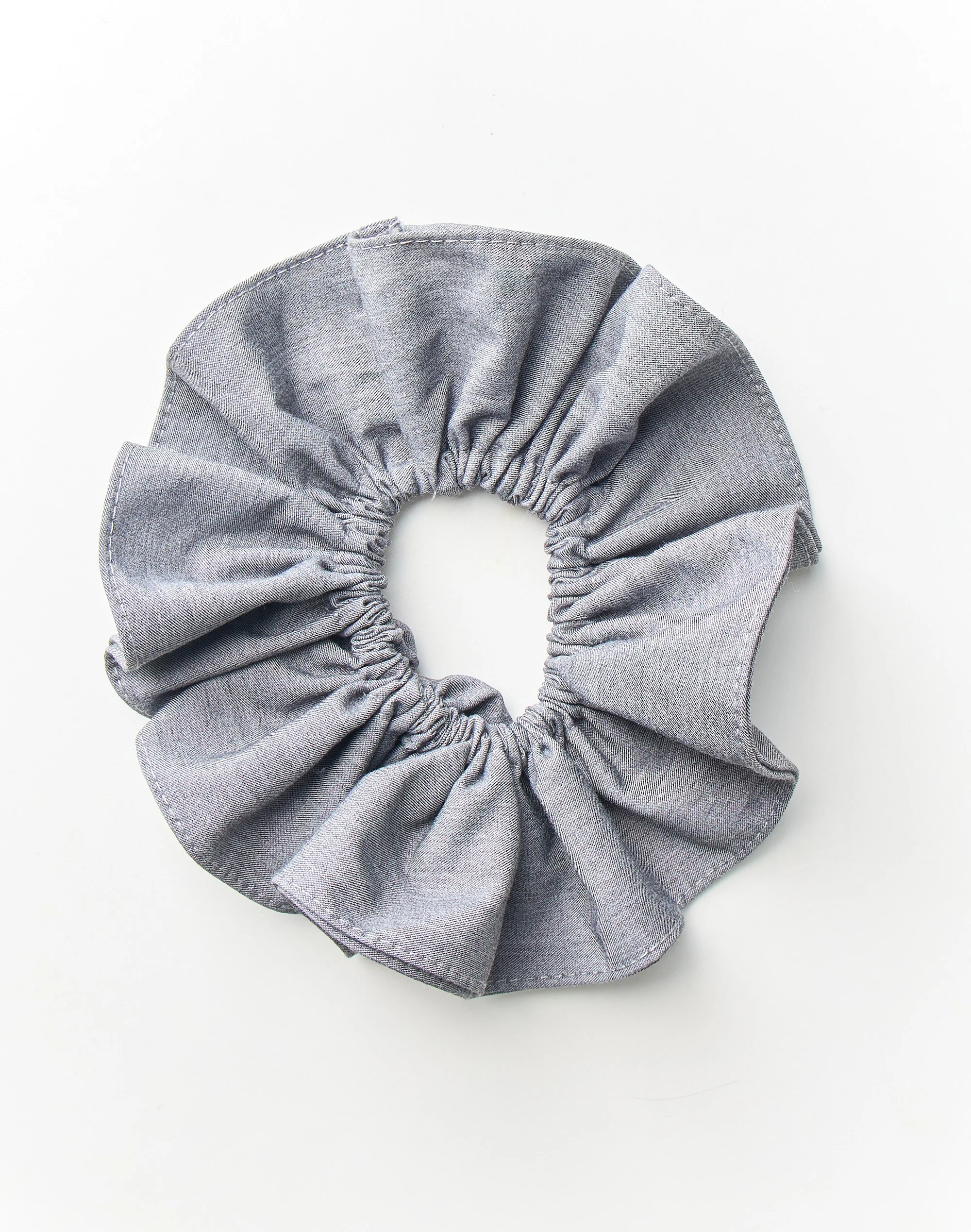 Oversized Scrunchie Dark Grey