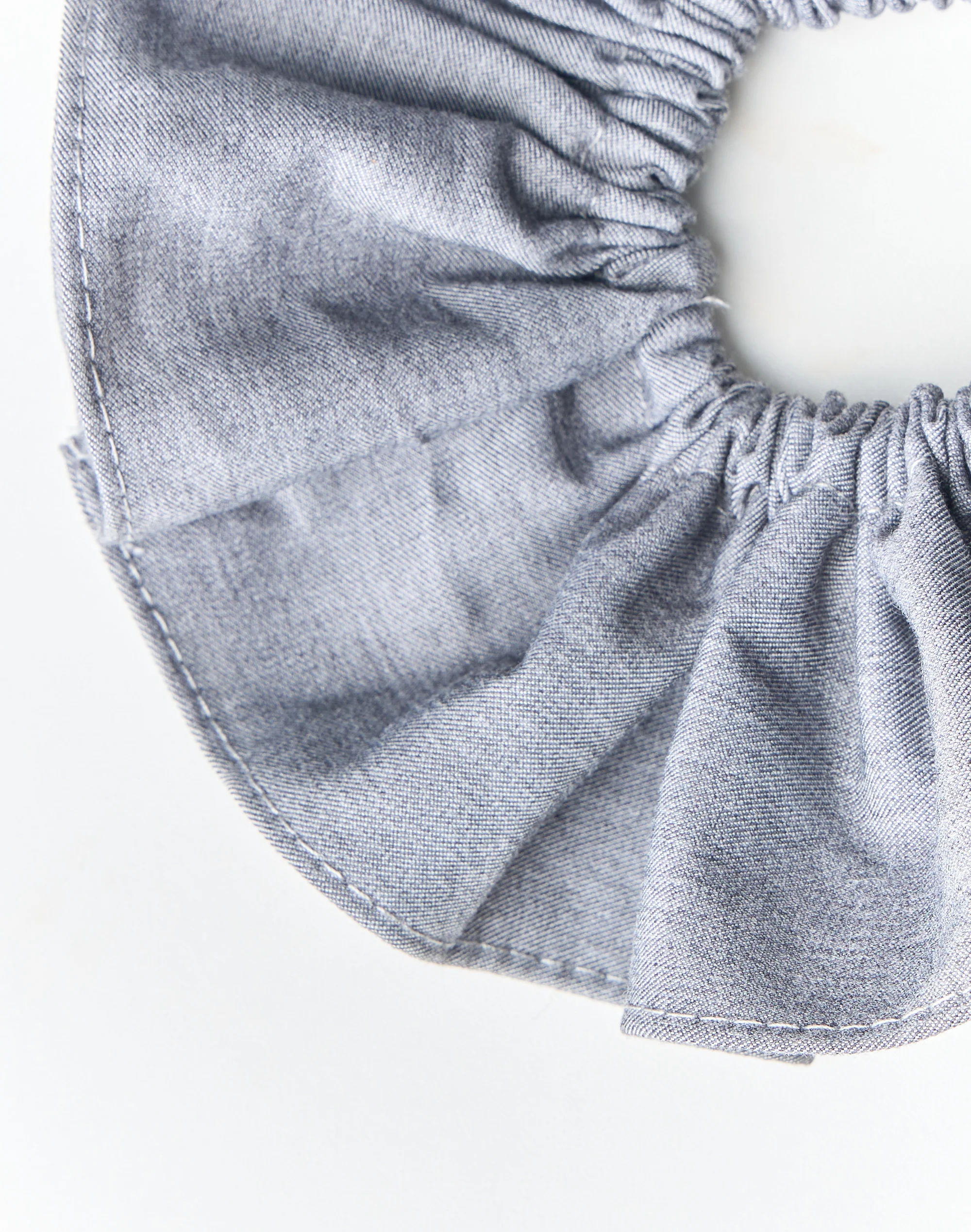 Oversized Scrunchie Dark Grey