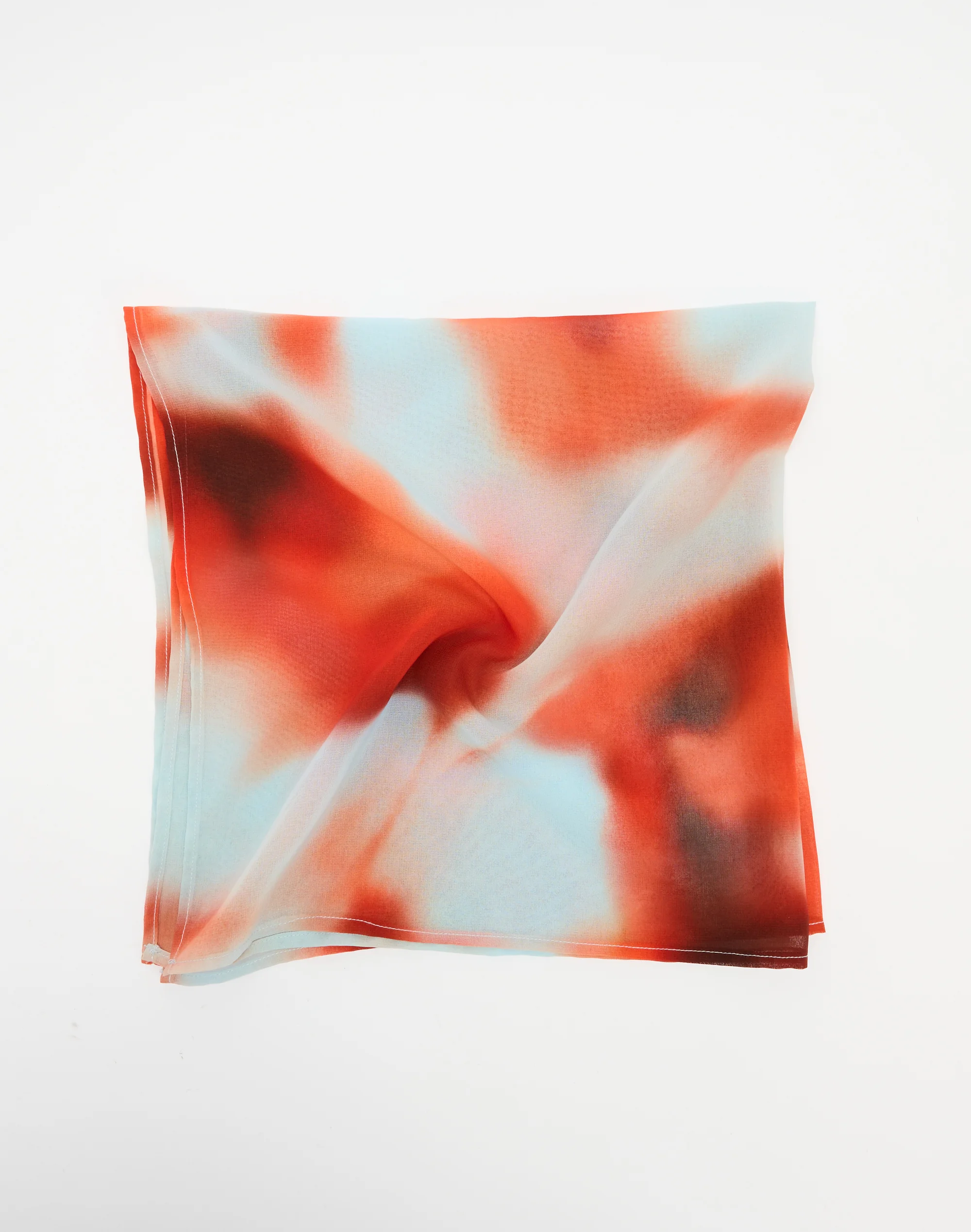 Chiffon Head Scarf Mallorca Sunset 3 Chiffon Head Scarf Mallorca Sunset