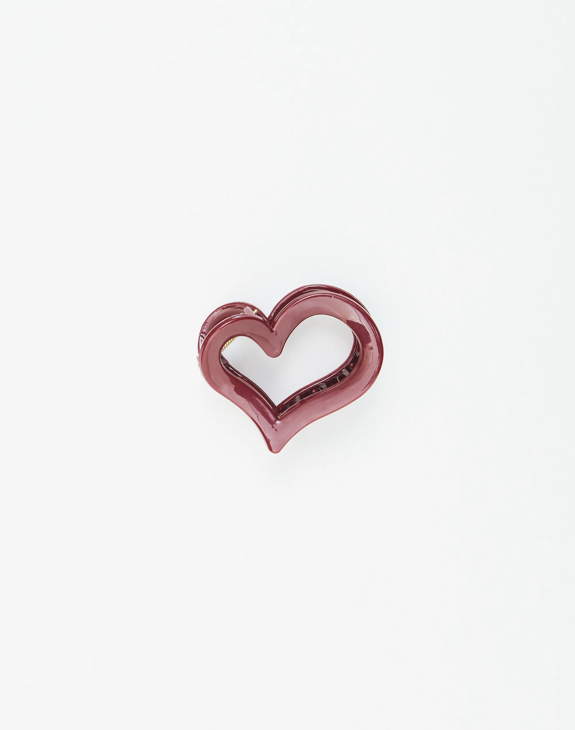 Heart Claw Clip Cherry
