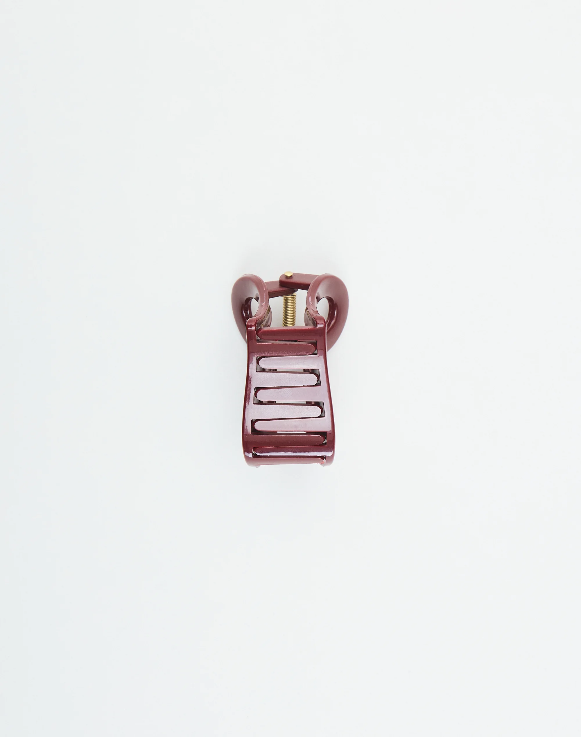 Heart Claw Clip Cherry