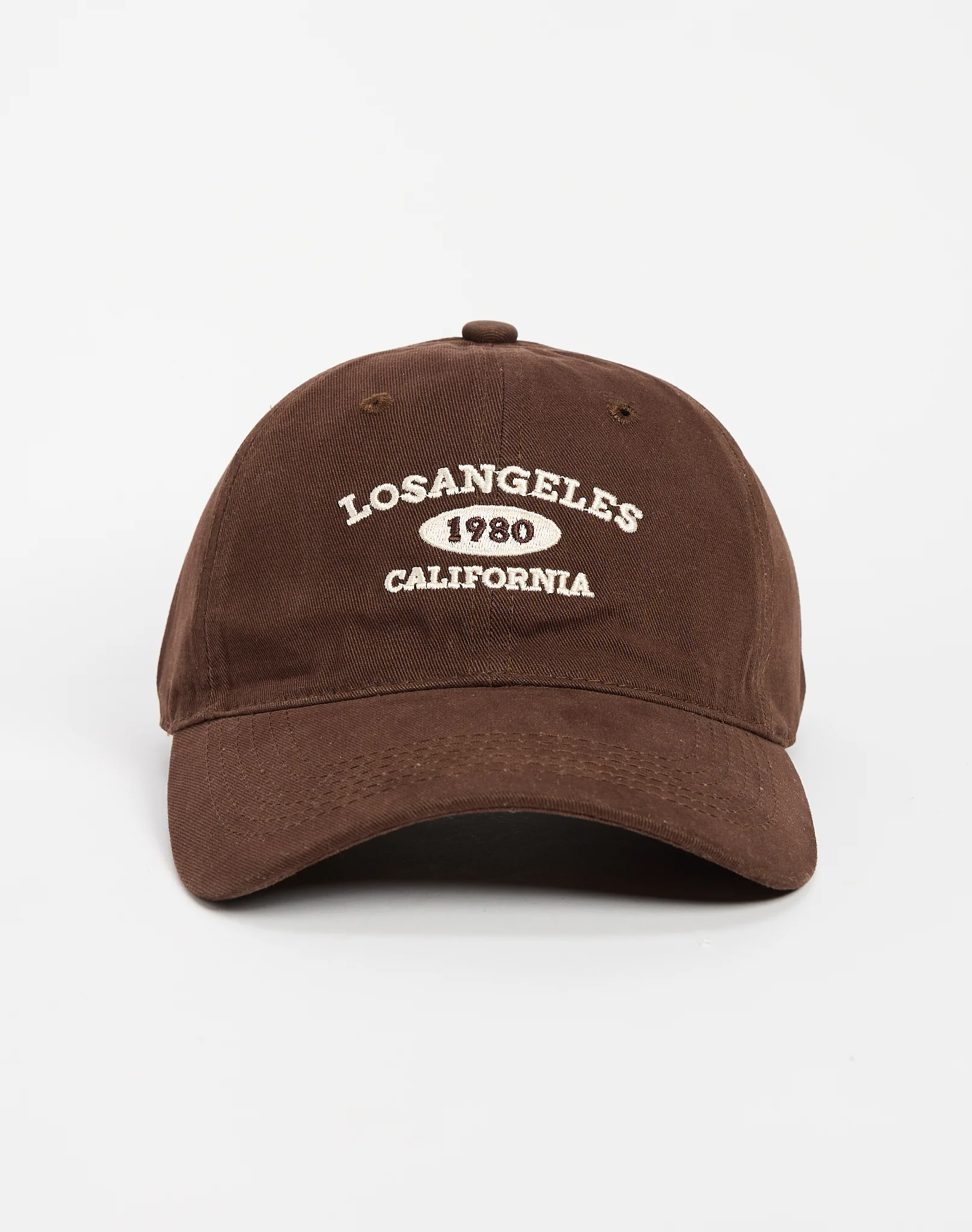 Embroidered Cap Mocha X La