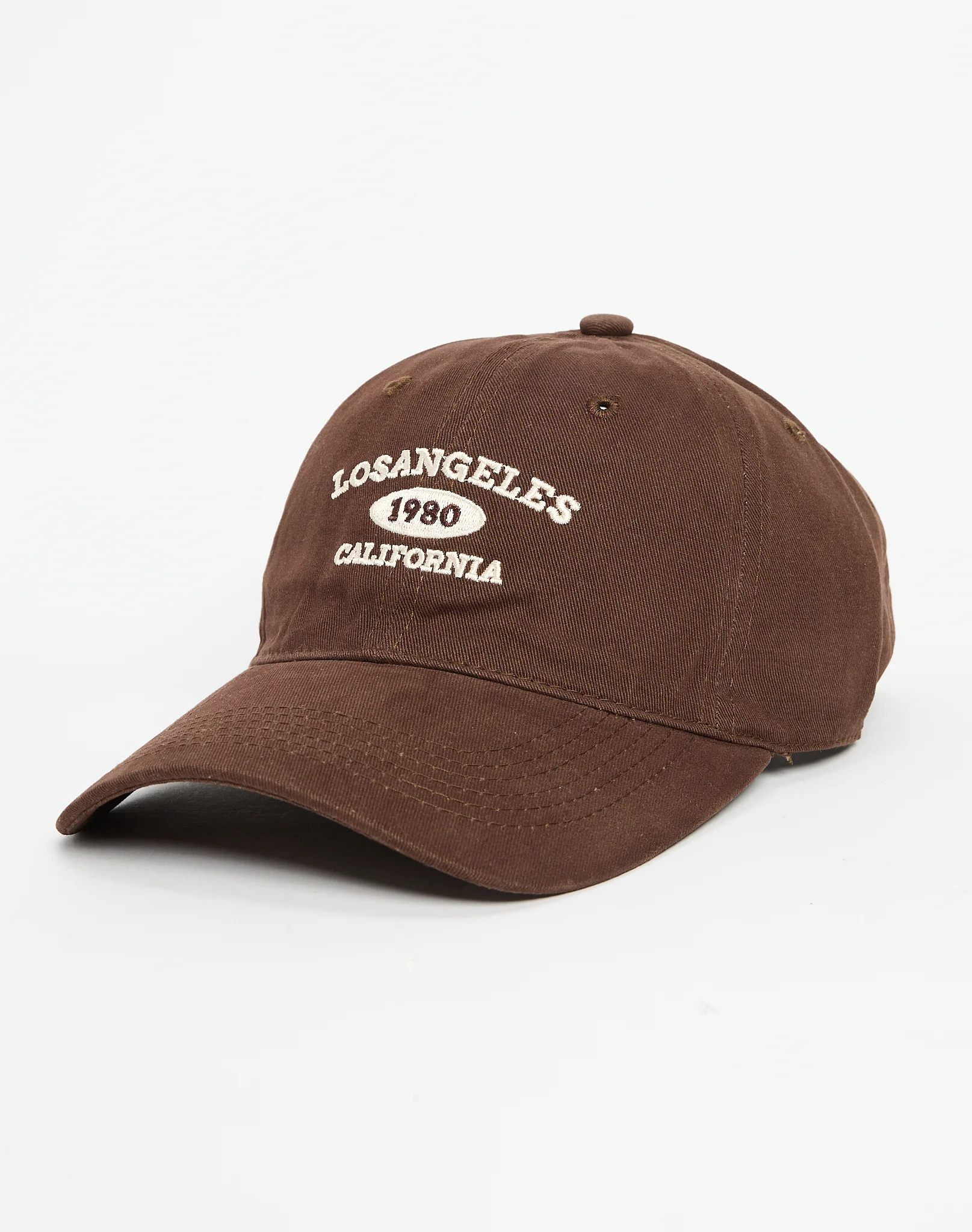 Embroidered Cap Mocha X La