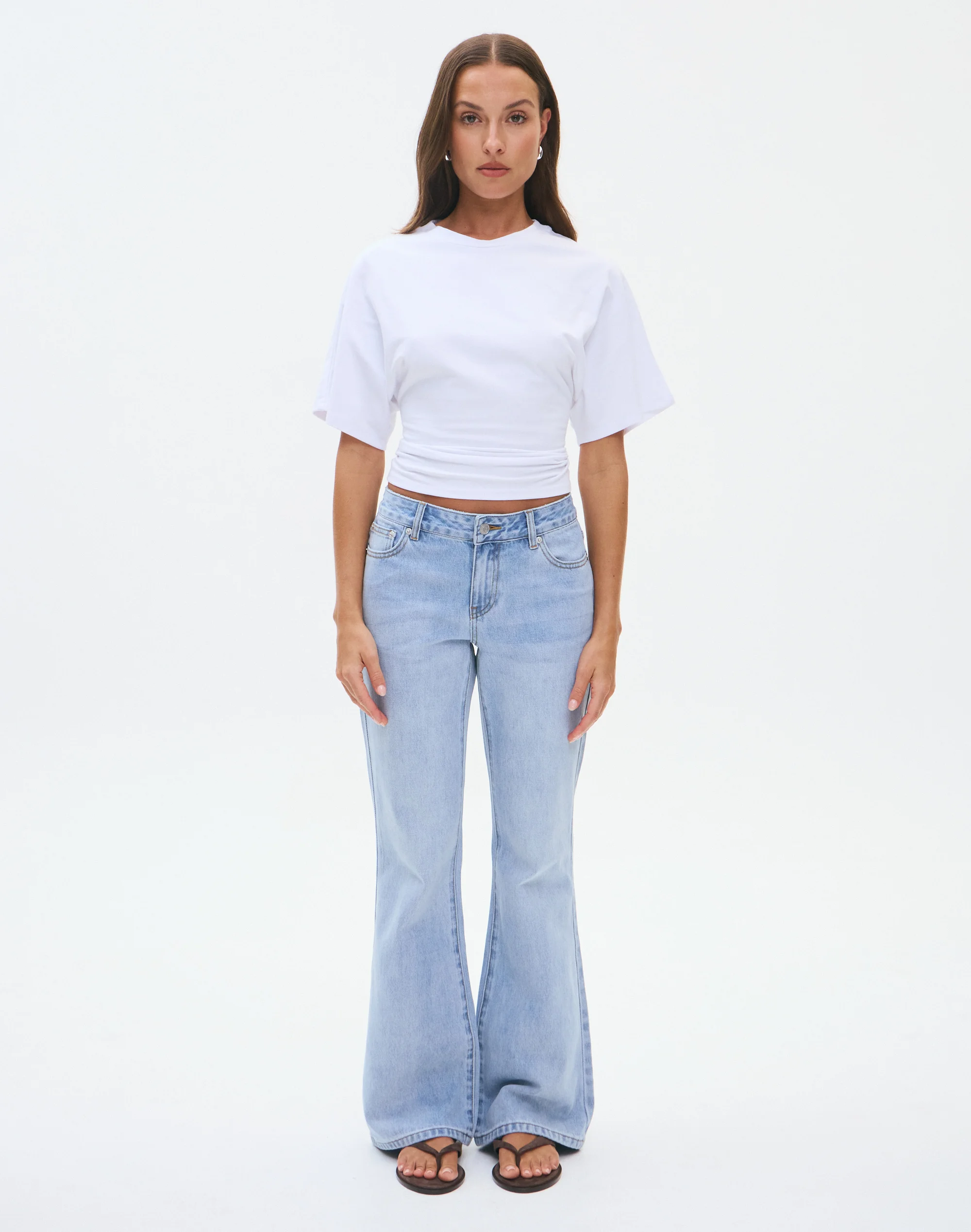 Low Rise Bootleg Jean Vintage Bobbi Blue