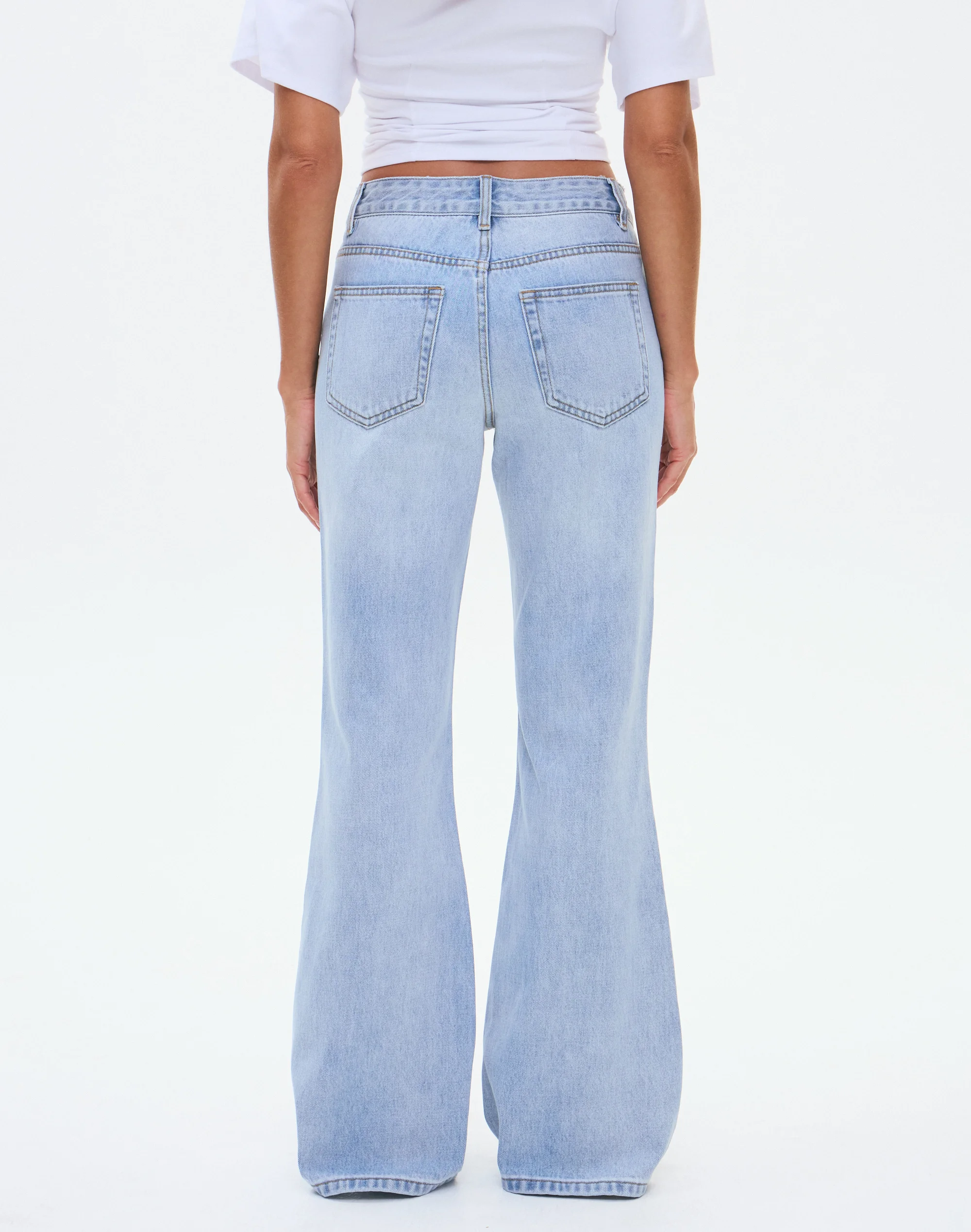 Low Rise Bootleg Jean Vintage Bobbi Blue