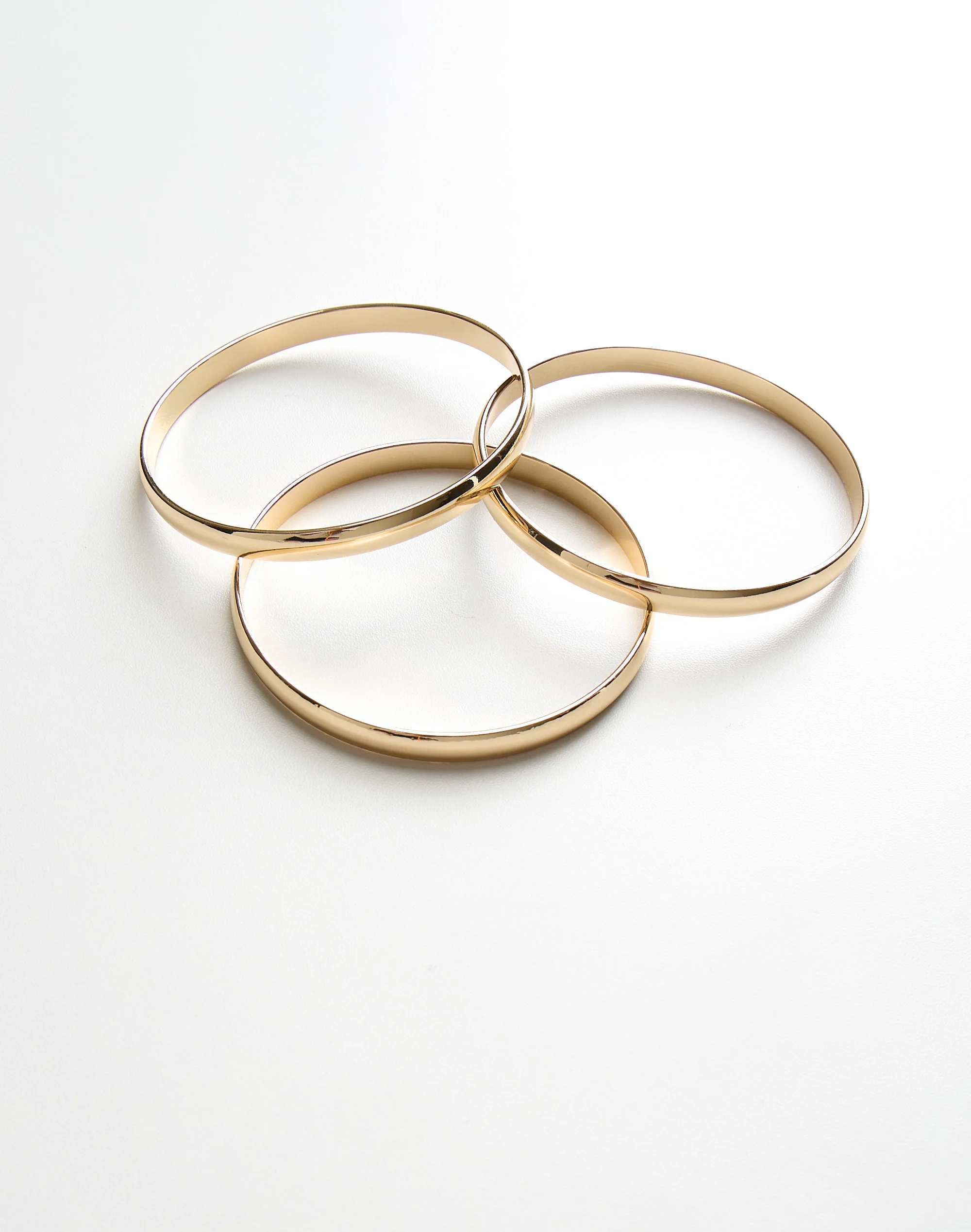 Classic Three Bangle Pack Gold