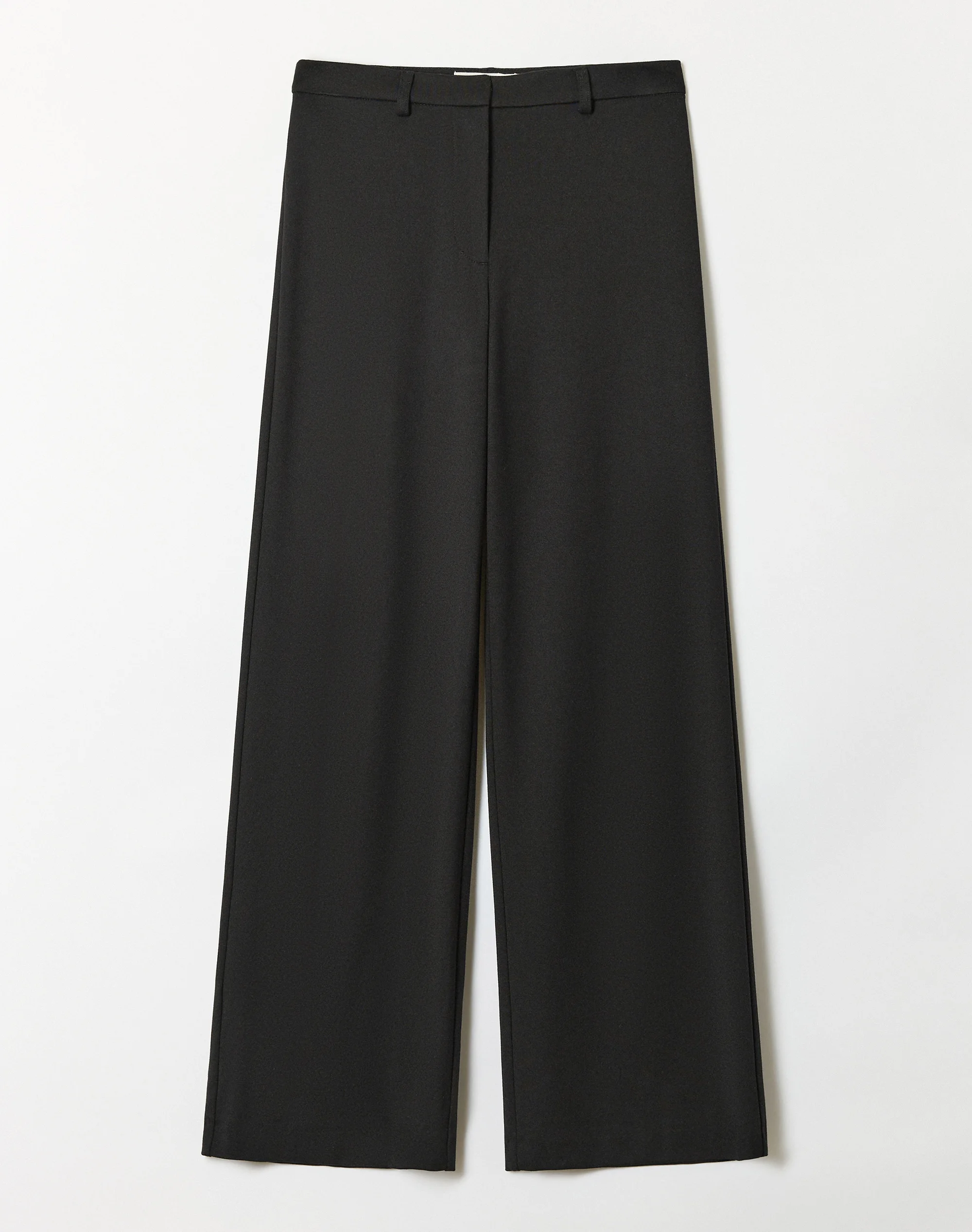 Mid Rise Tailored Ponte Pant Black 6 Mid Rise Tailored Ponte Pant Black