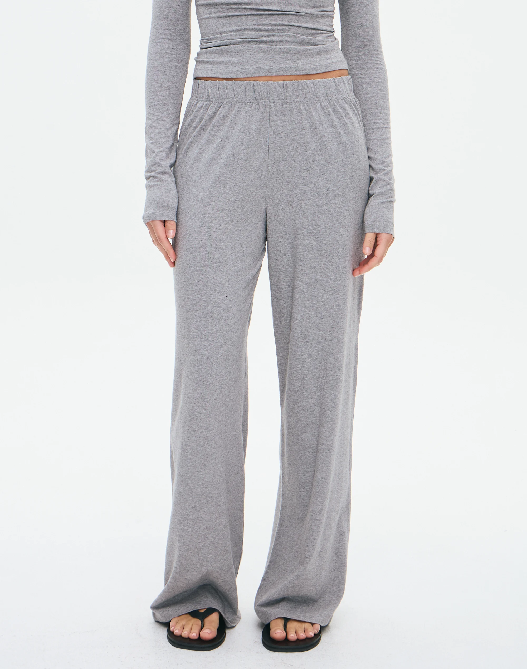 Relaxed Lounge Pant Heather Marle 3 Relaxed Lounge Pant Heather Marle