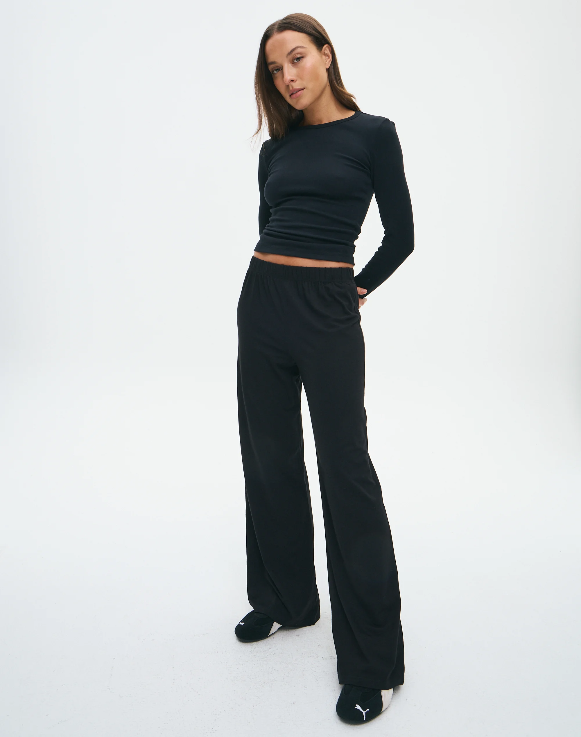 Relaxed Lounge Pant Black