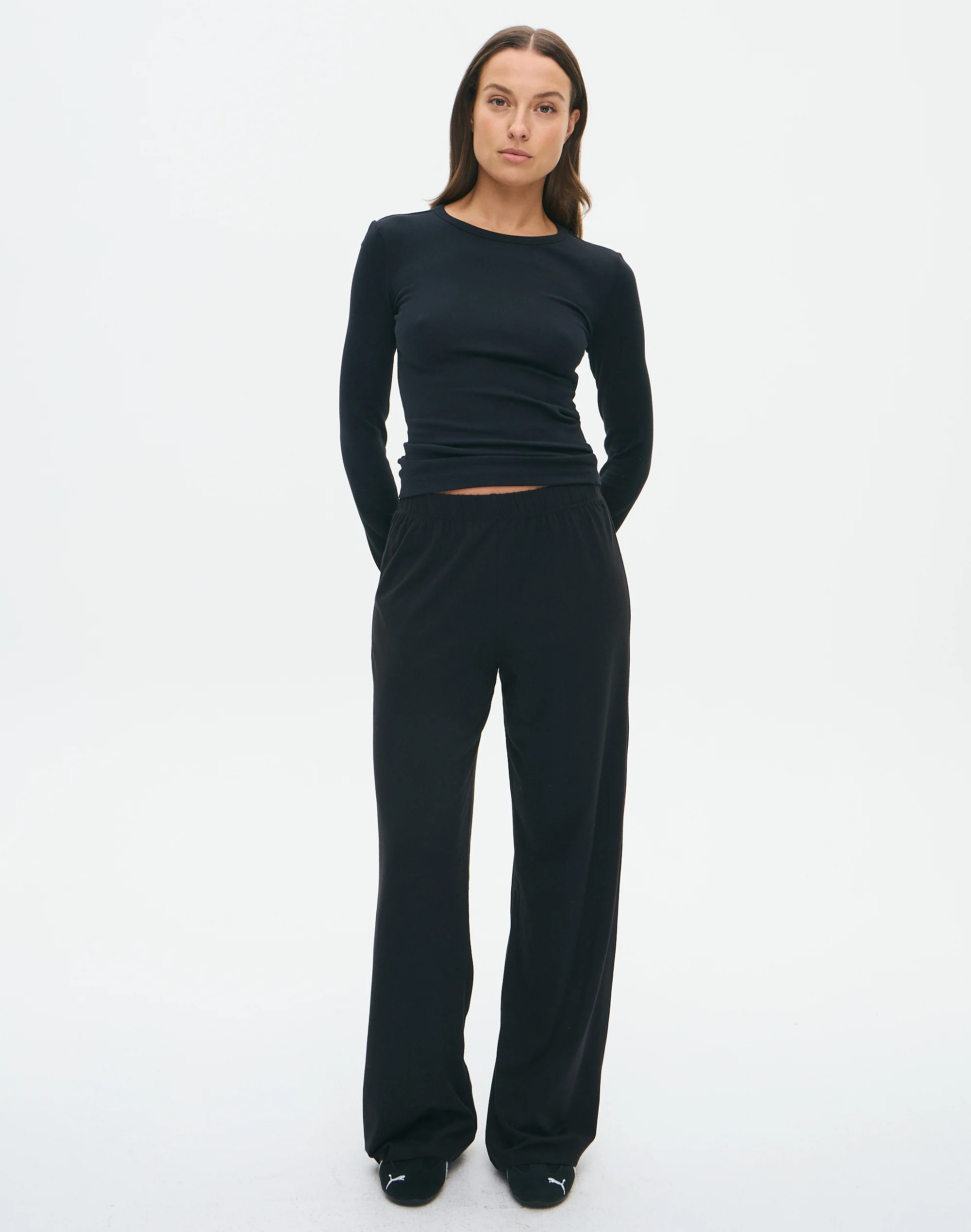 Relaxed Lounge Pant Black