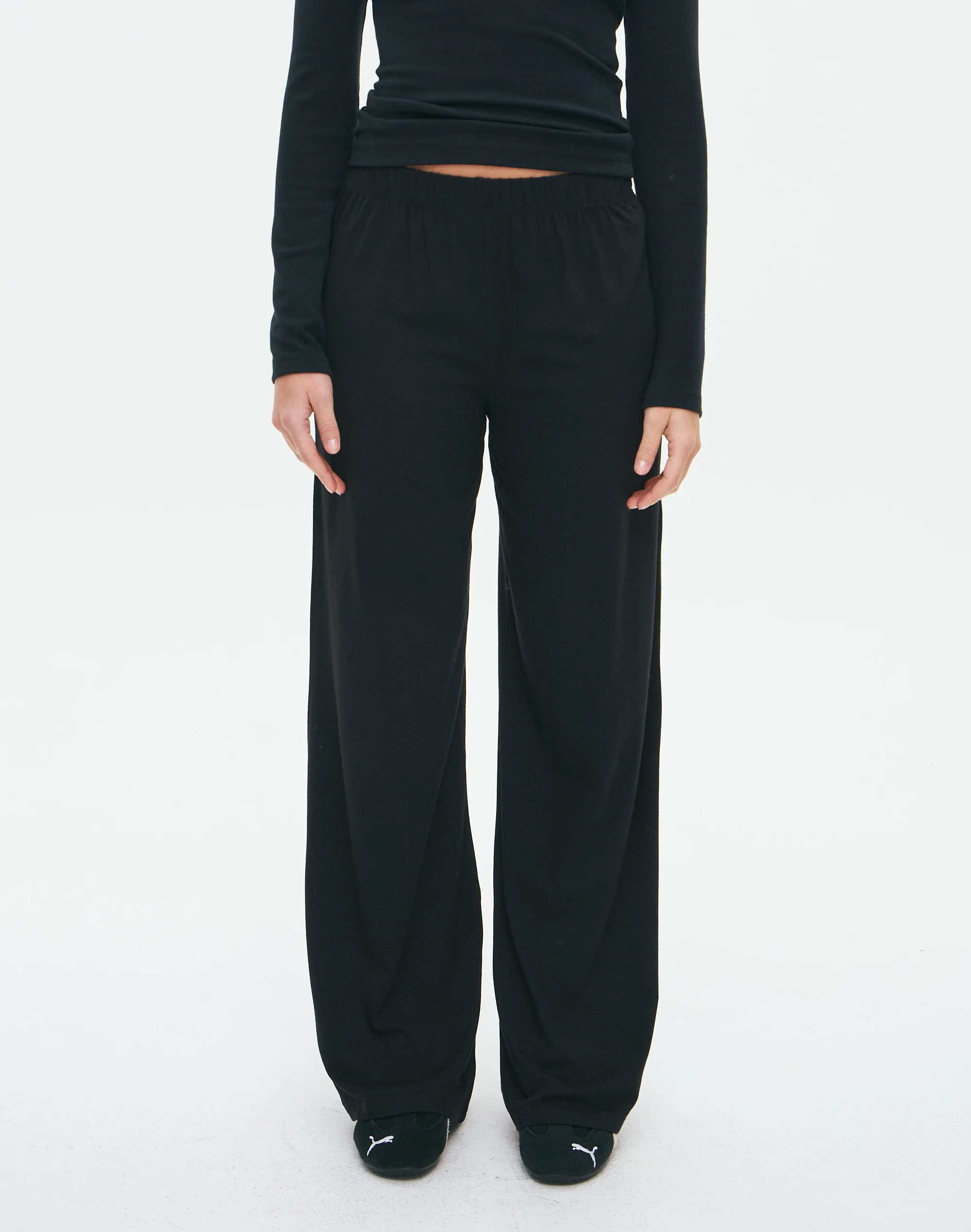 Relaxed Lounge Pant Black