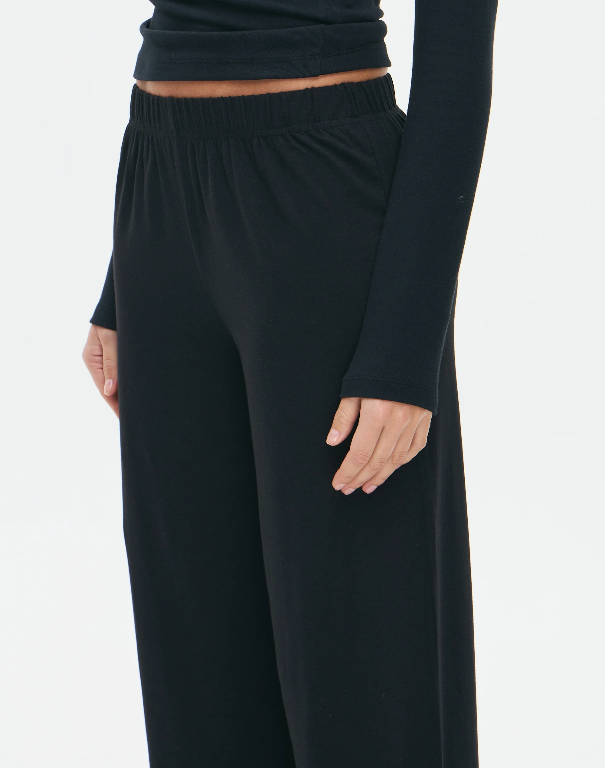 Relaxed Lounge Pant Black