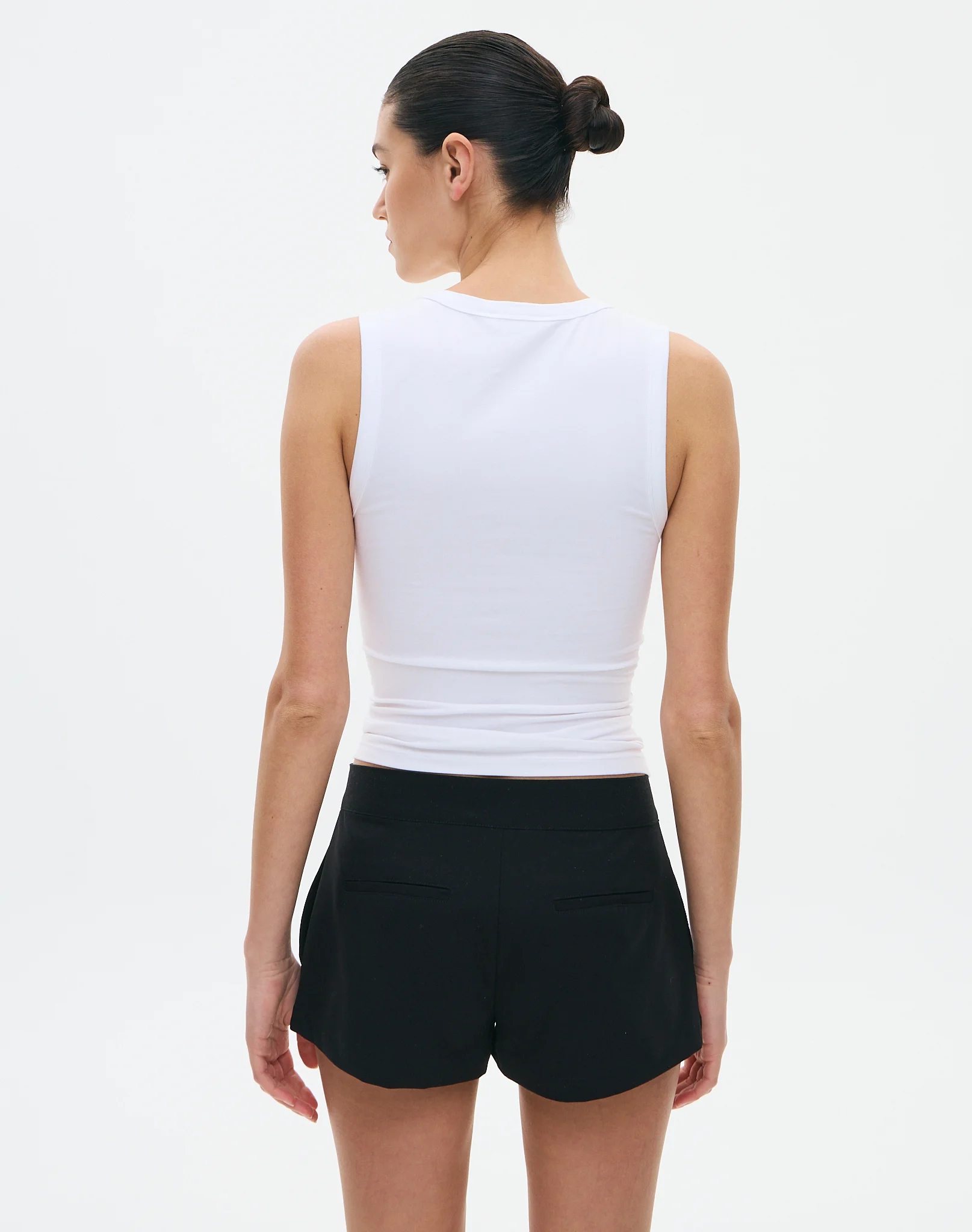 Tailored Mini Short Black