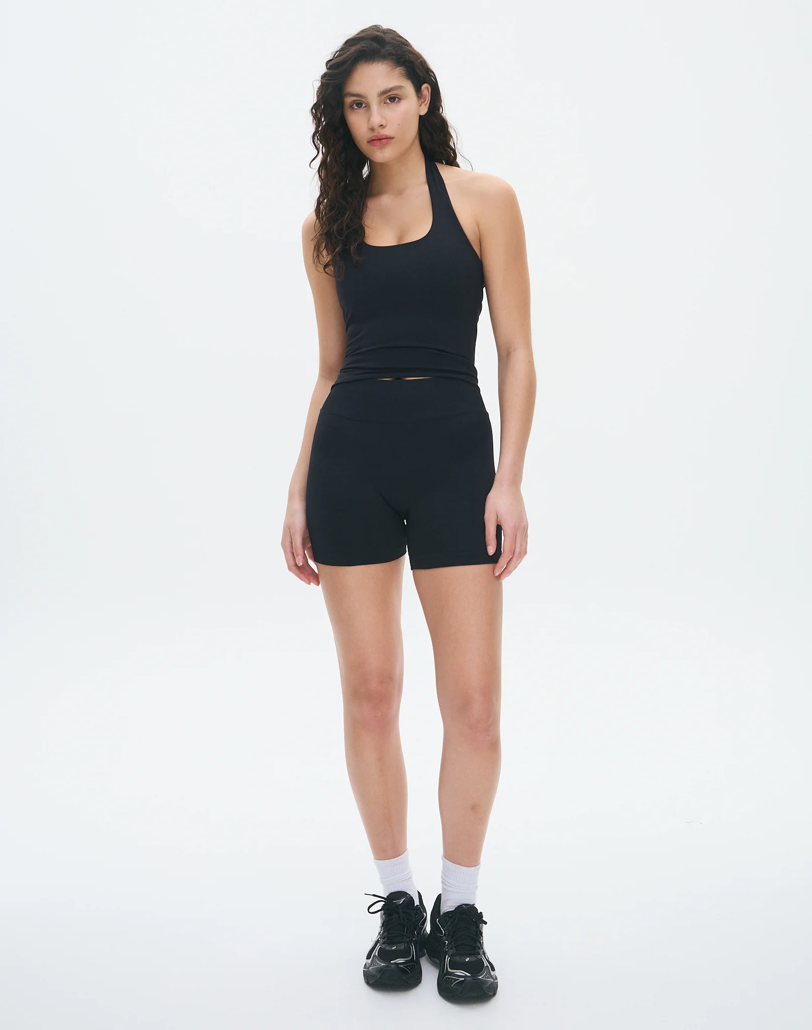Active Seamless Contour Bike Short Black