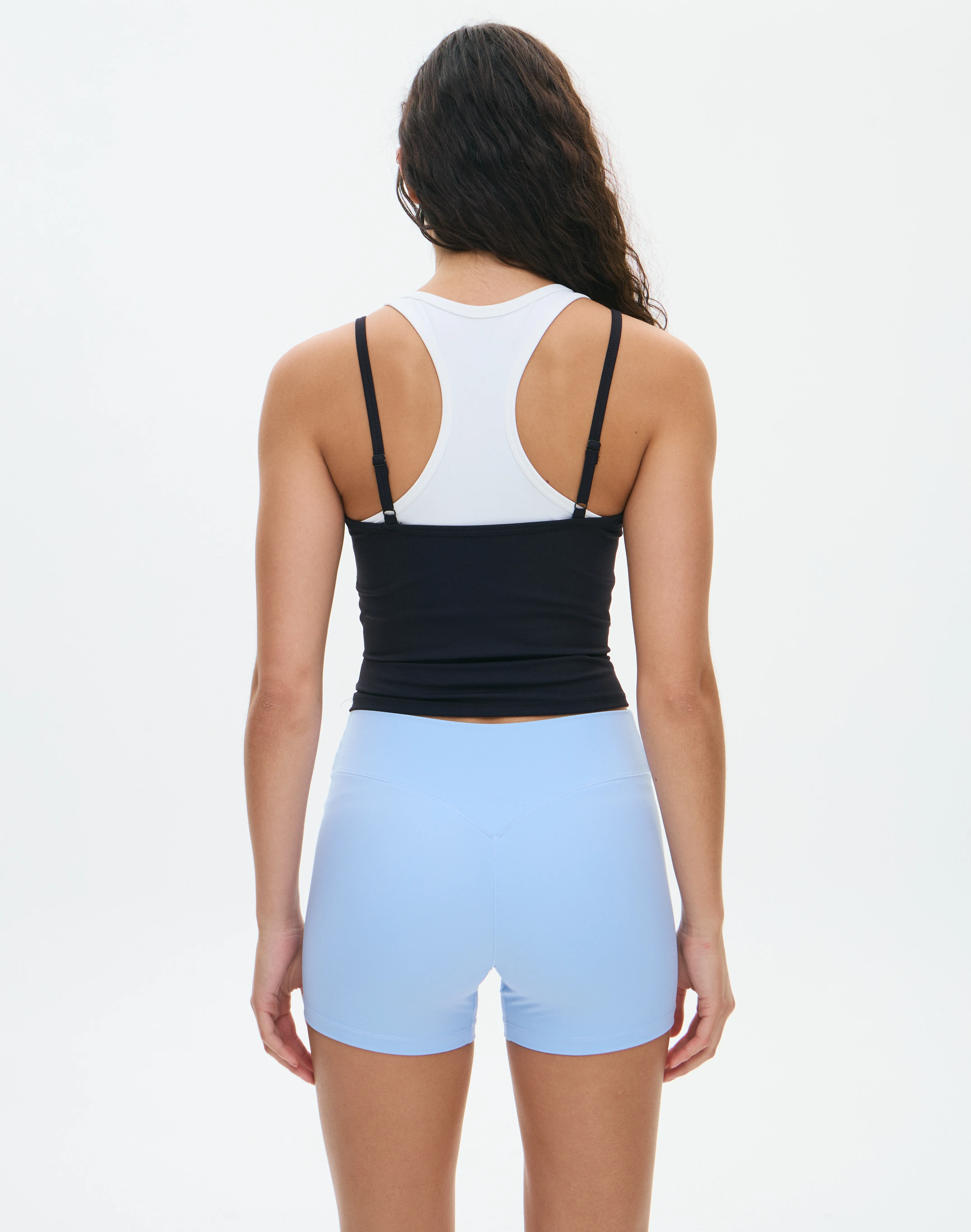 Active Contour Bike Short Blueberry Milk