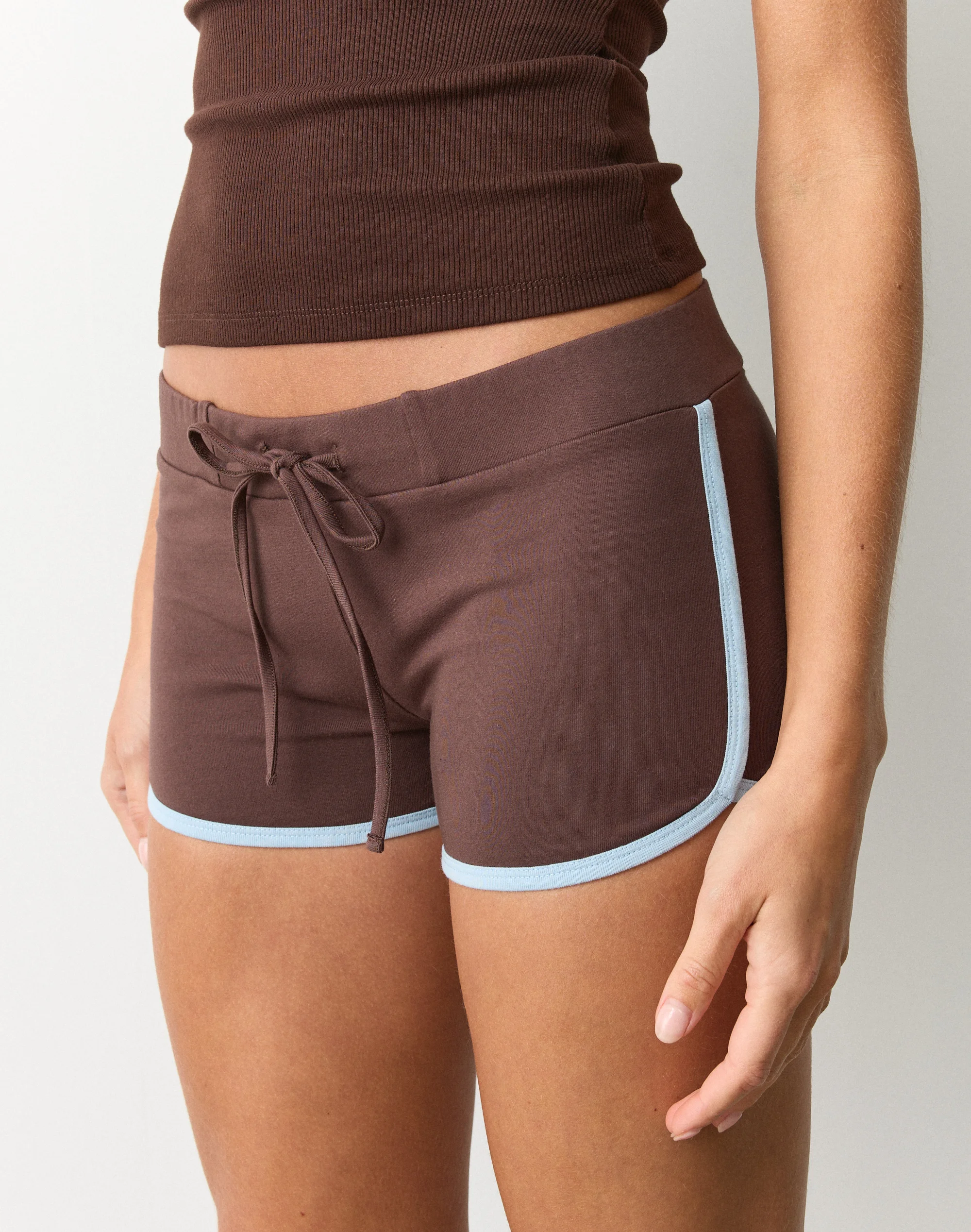 Contrast Tipped Mini Short Coco Loco X Bubble