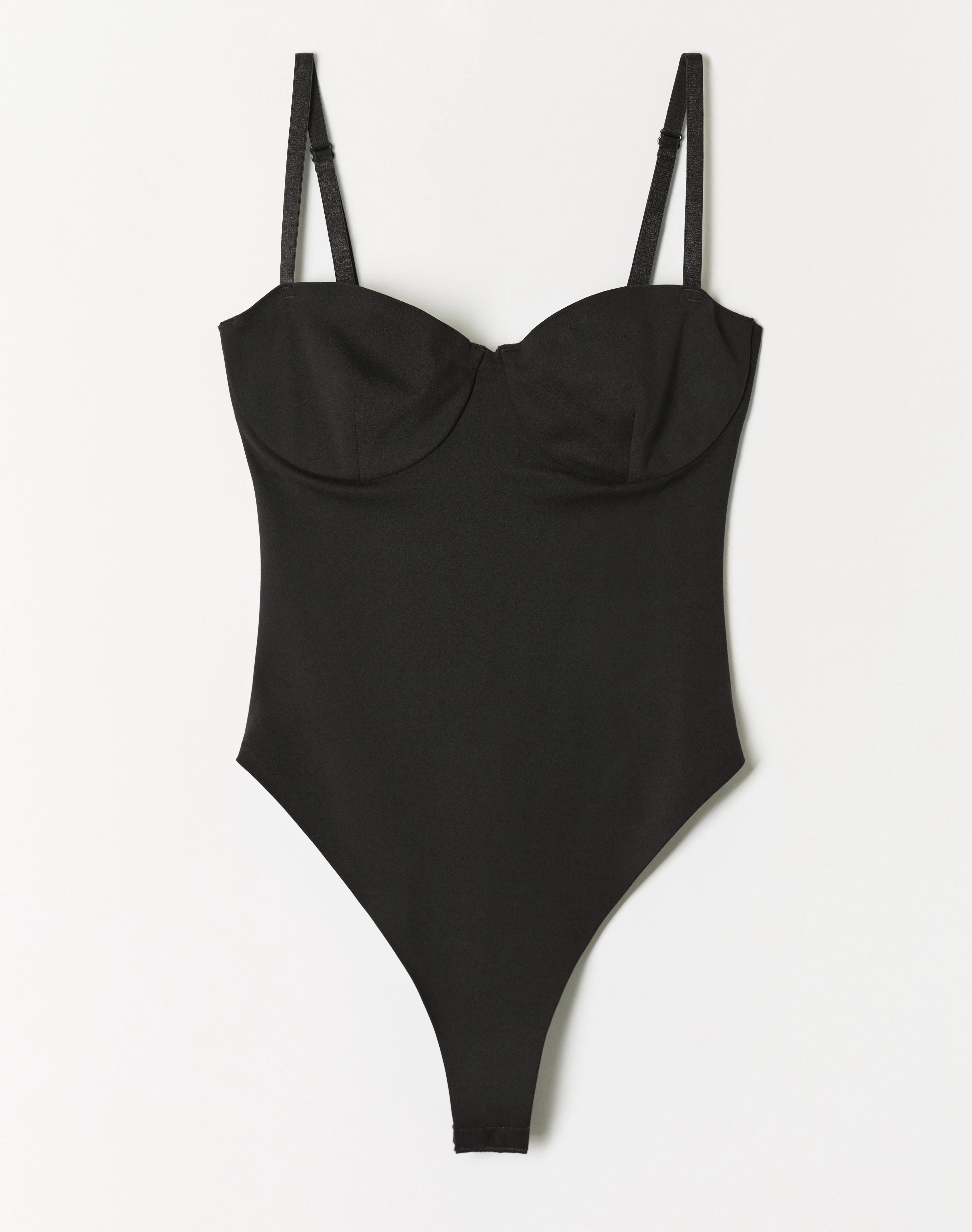 Underwire Bodysuit Black
