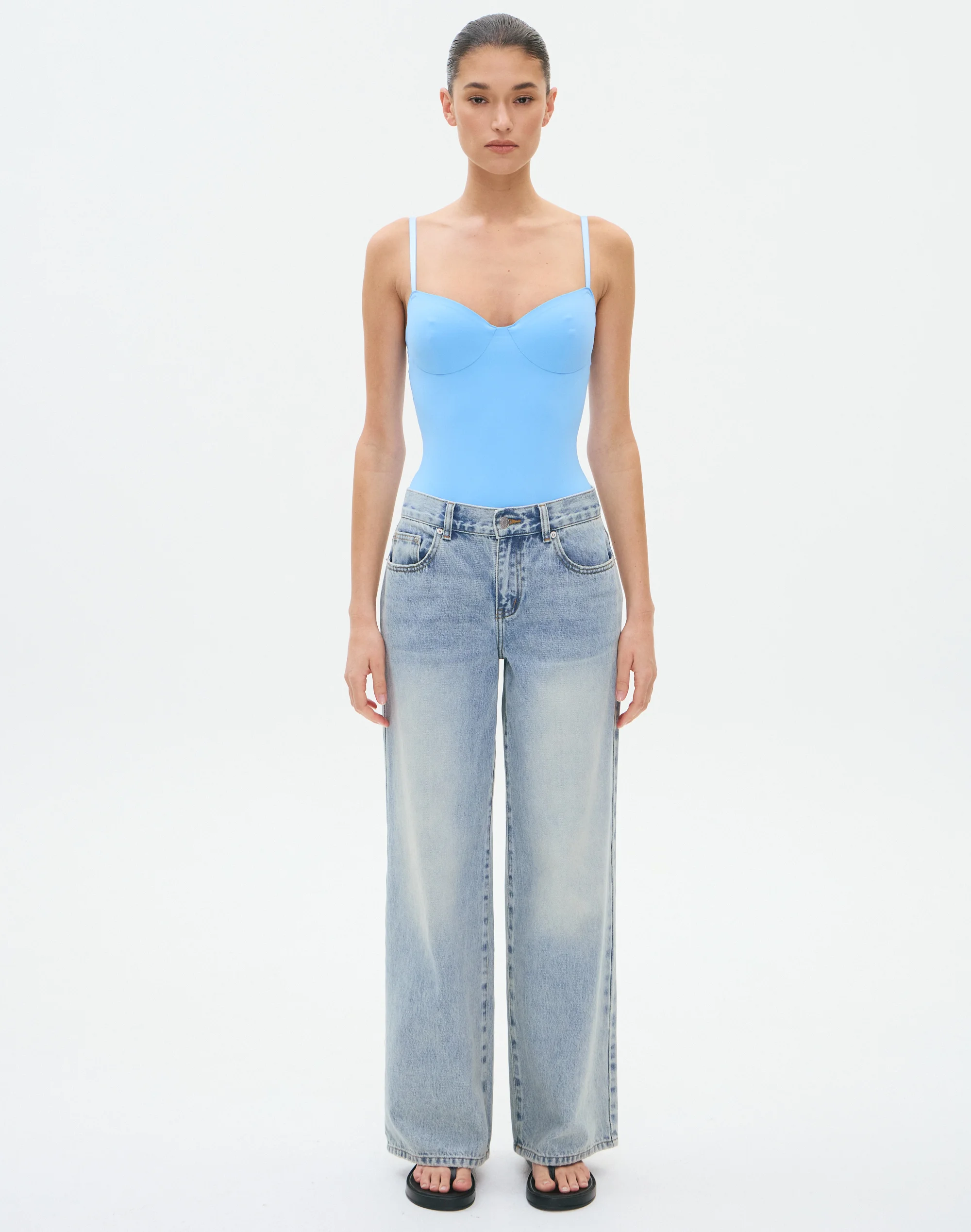 Underwire Bodysuit Mystery Blue 3 Underwire Bodysuit Mystery Blue