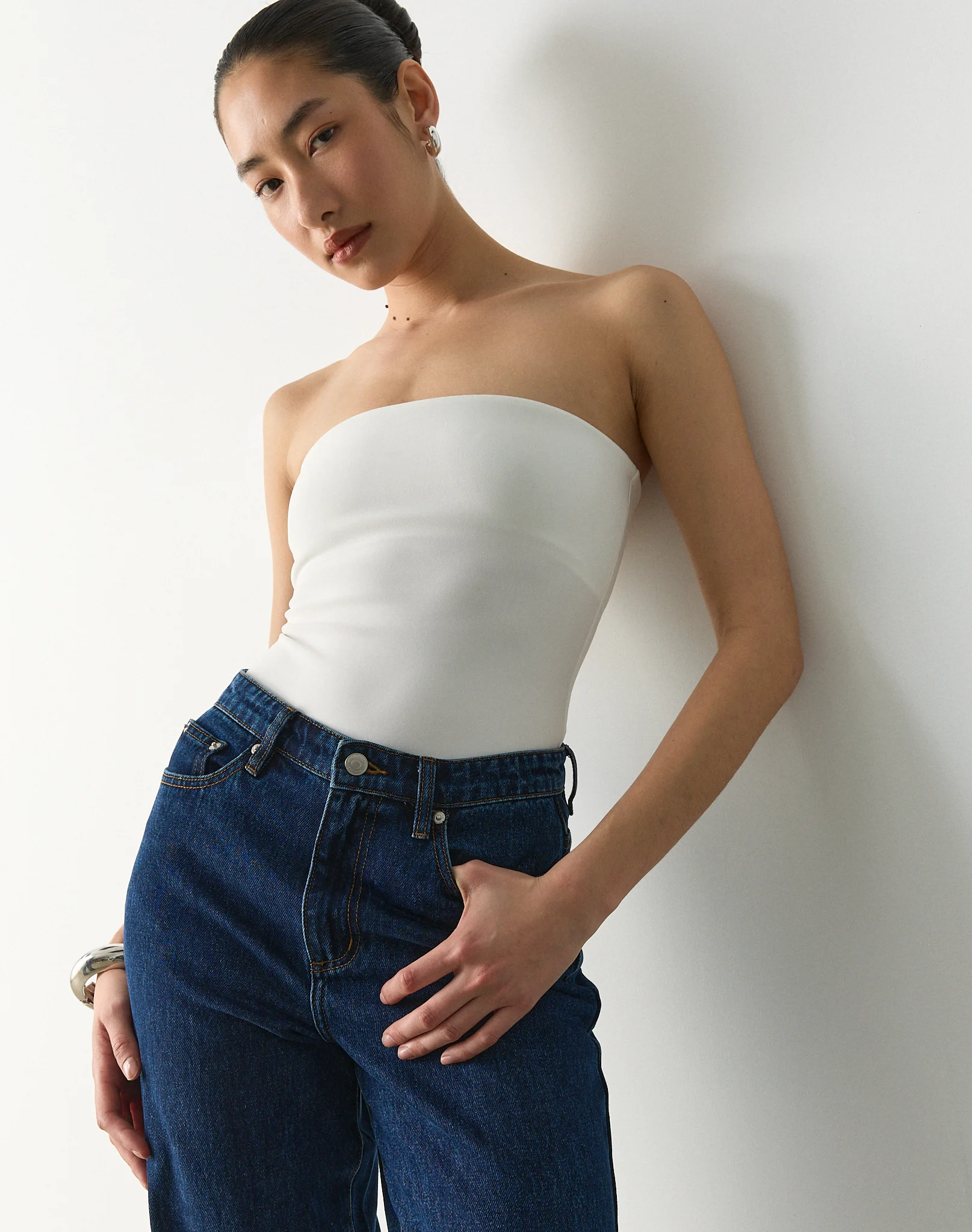 Strapless Bodysuit Milk
