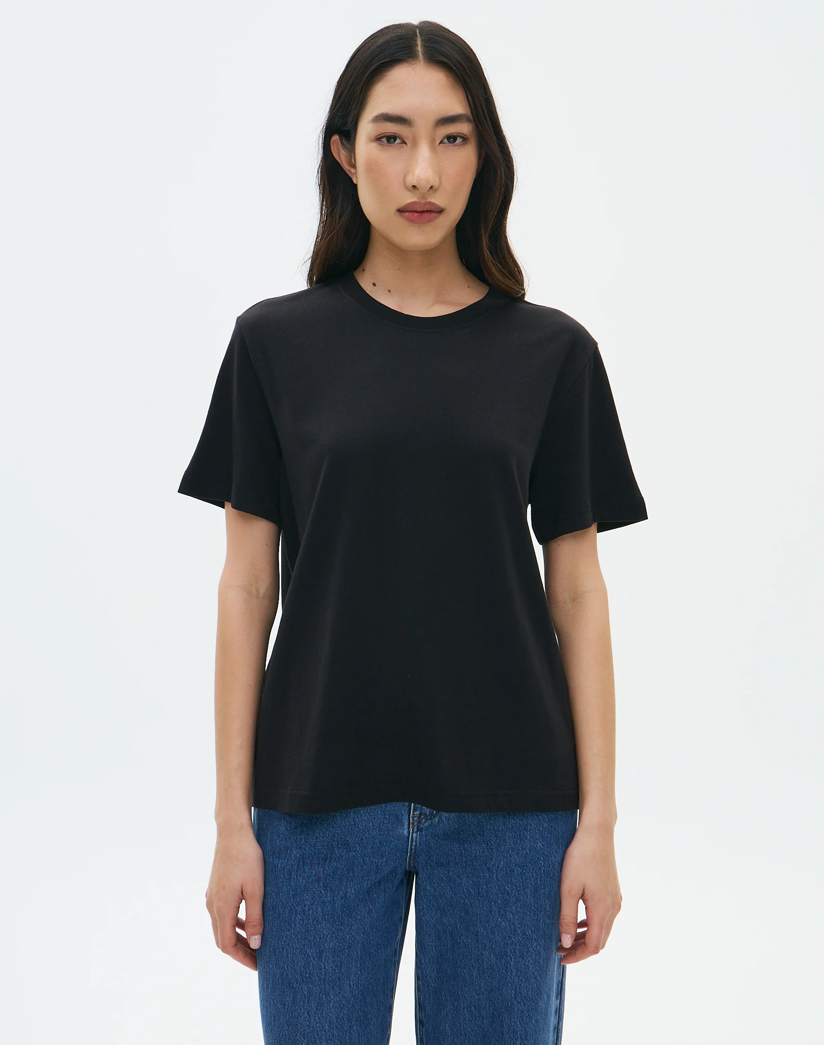 Oversized Boxy Tee Black