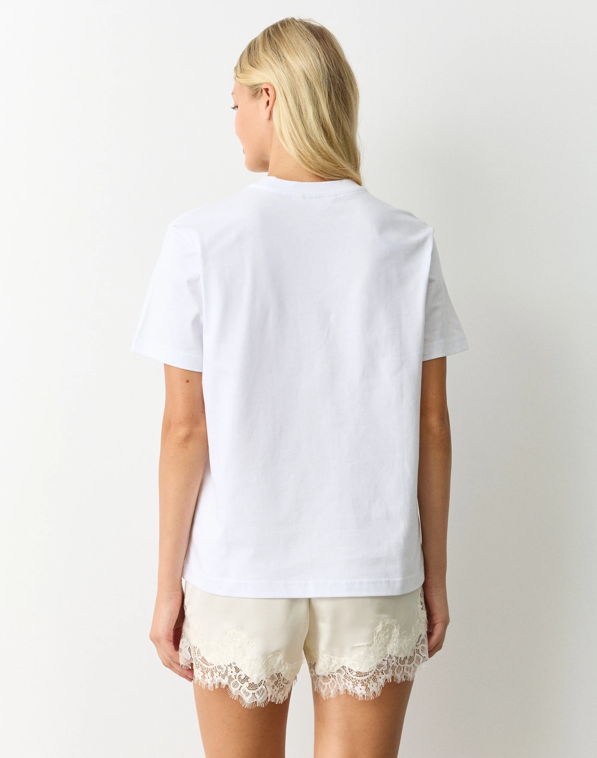 Oversized Boxy Tee White