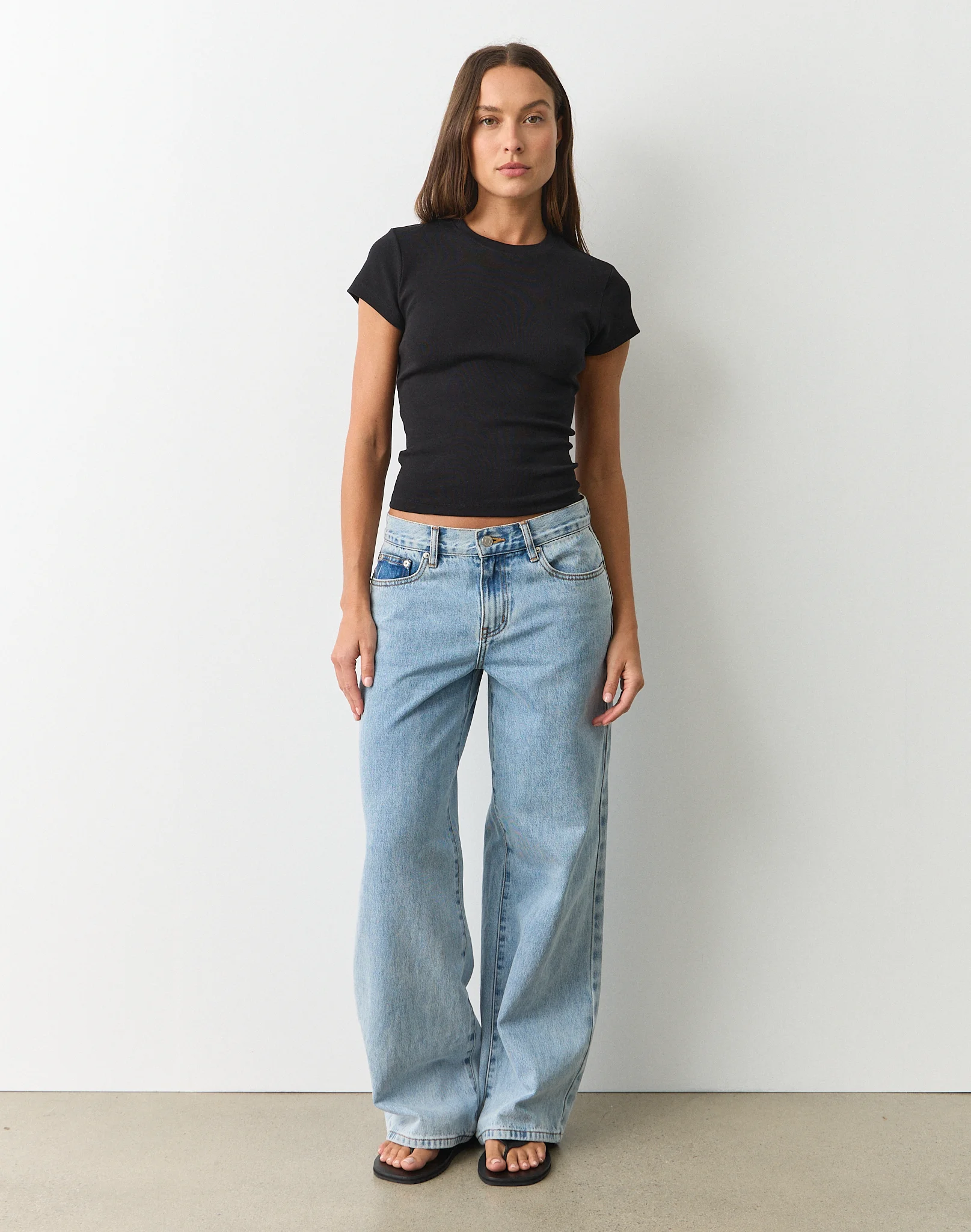 Cotton Basic Tee Black