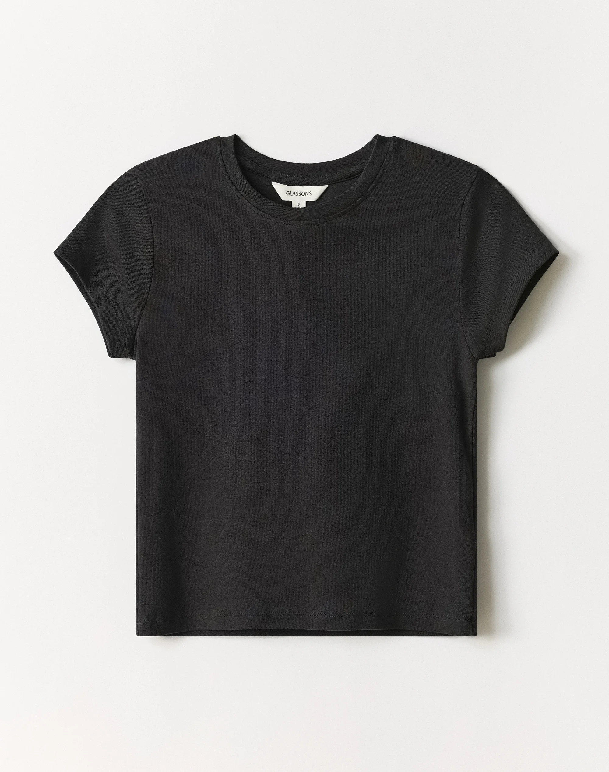 Cotton Basic Tee Black
