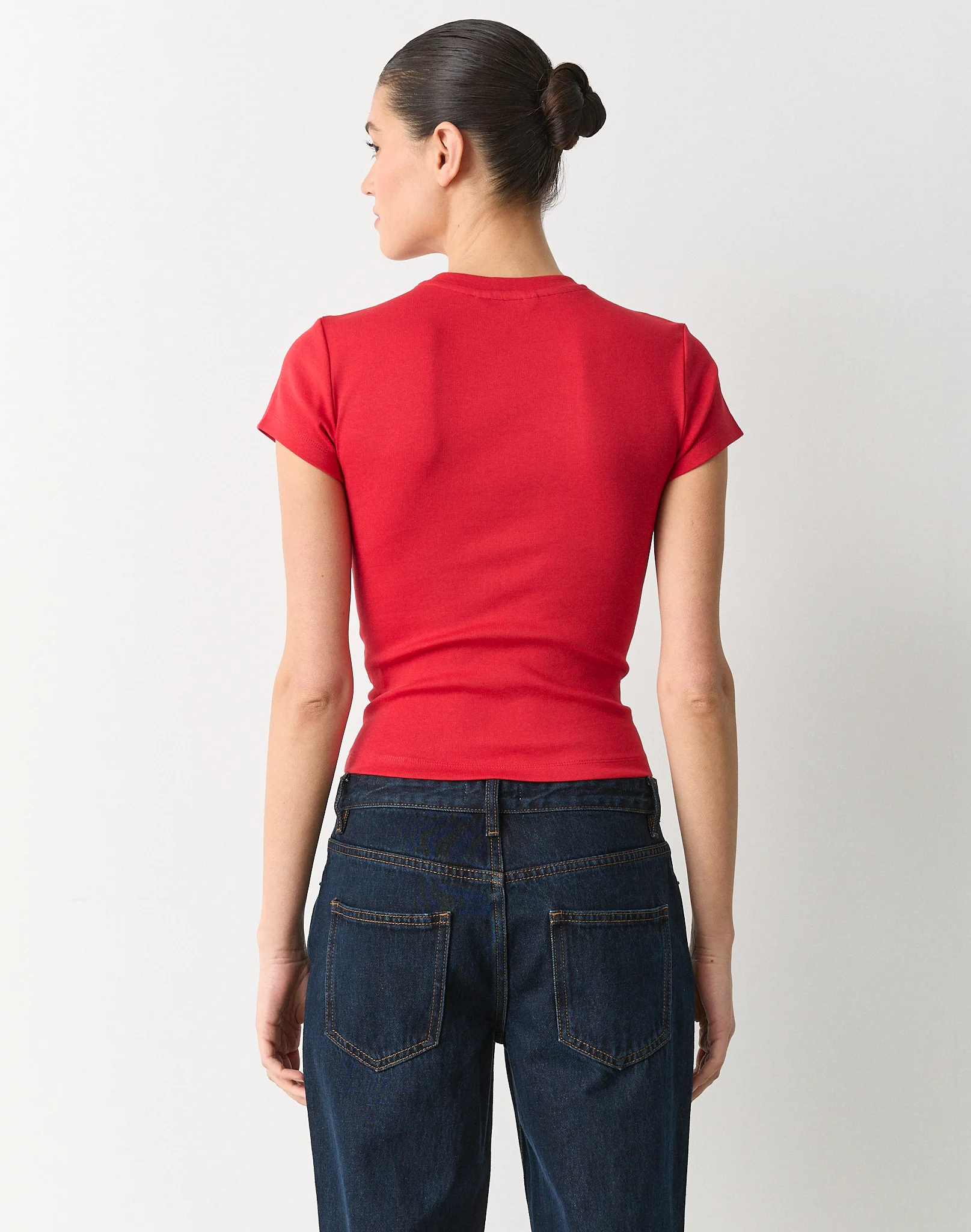 Cotton Basic Tee Get Reddy