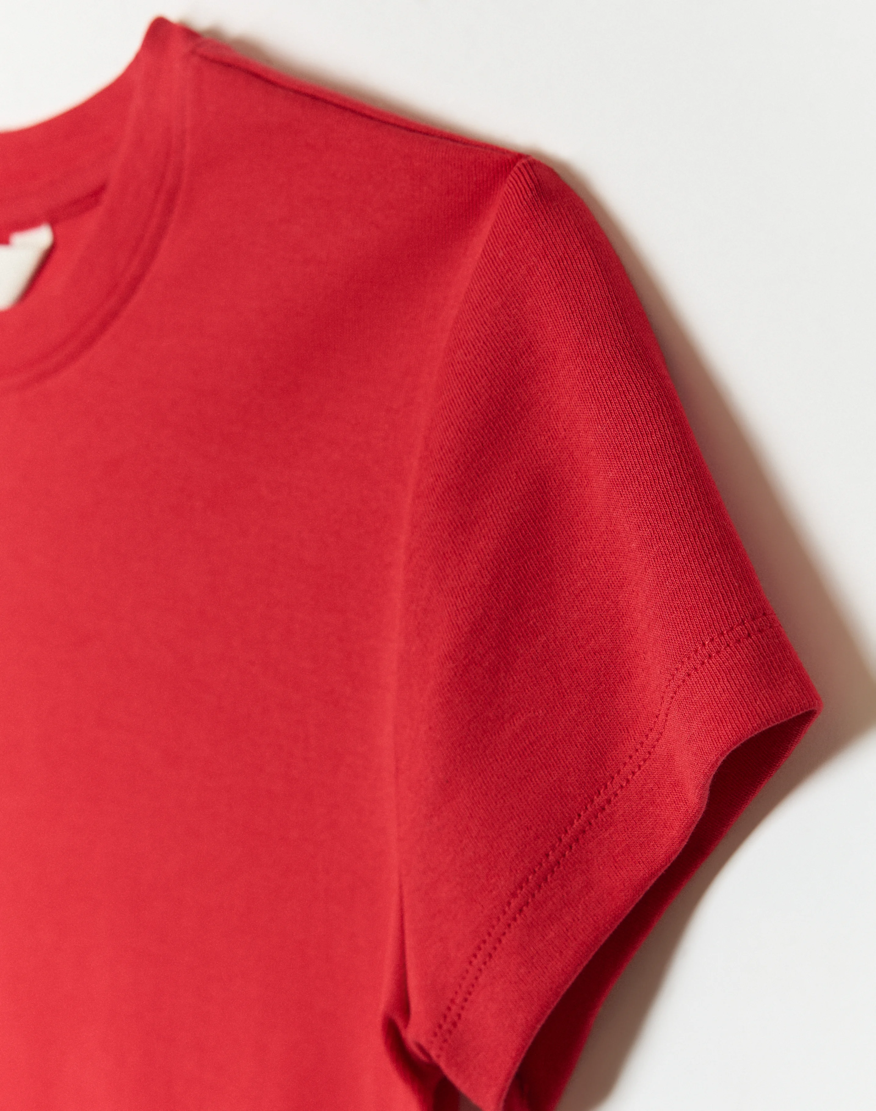 Cotton Basic Tee Get Reddy