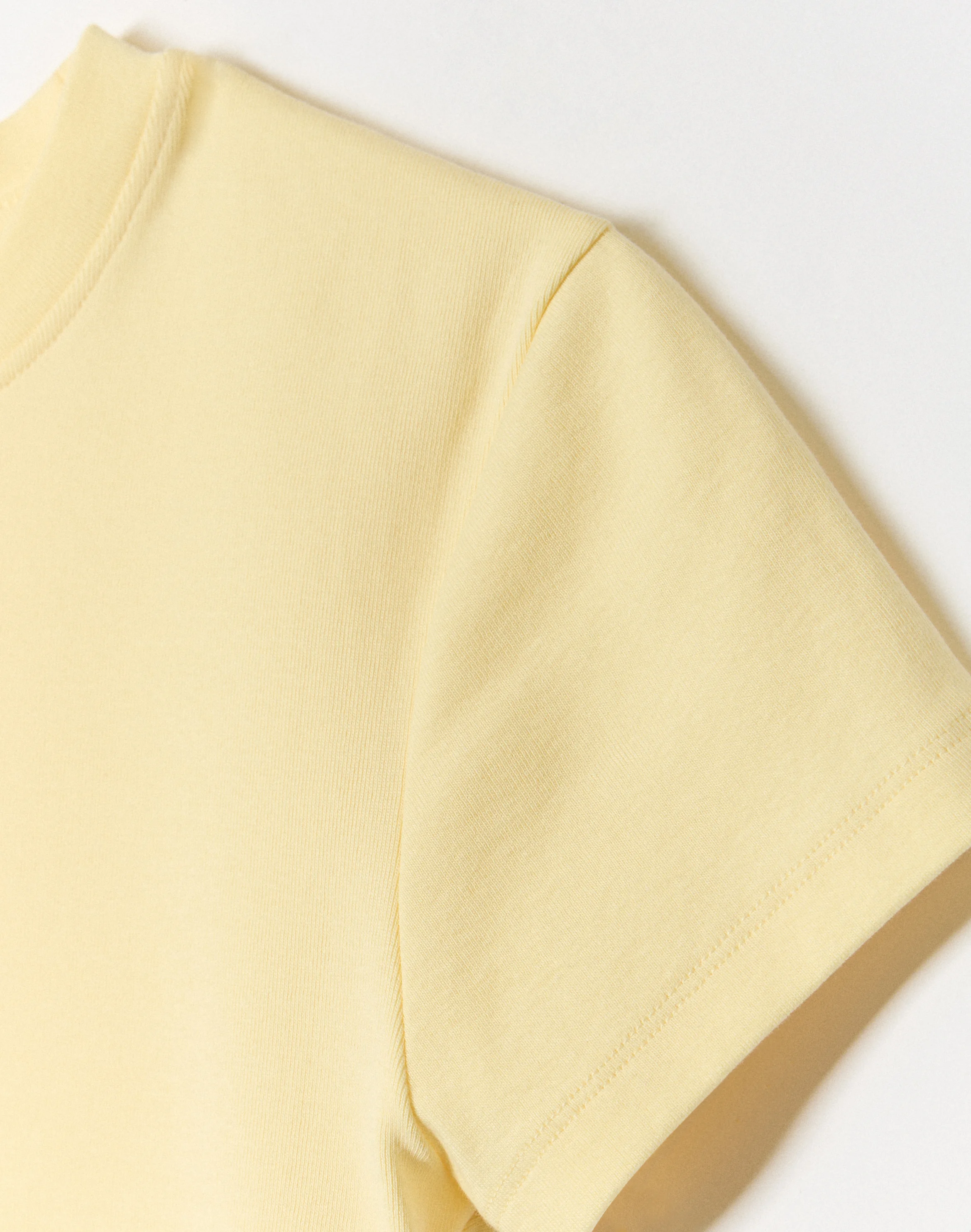 Cotton Basic Tee Margerine