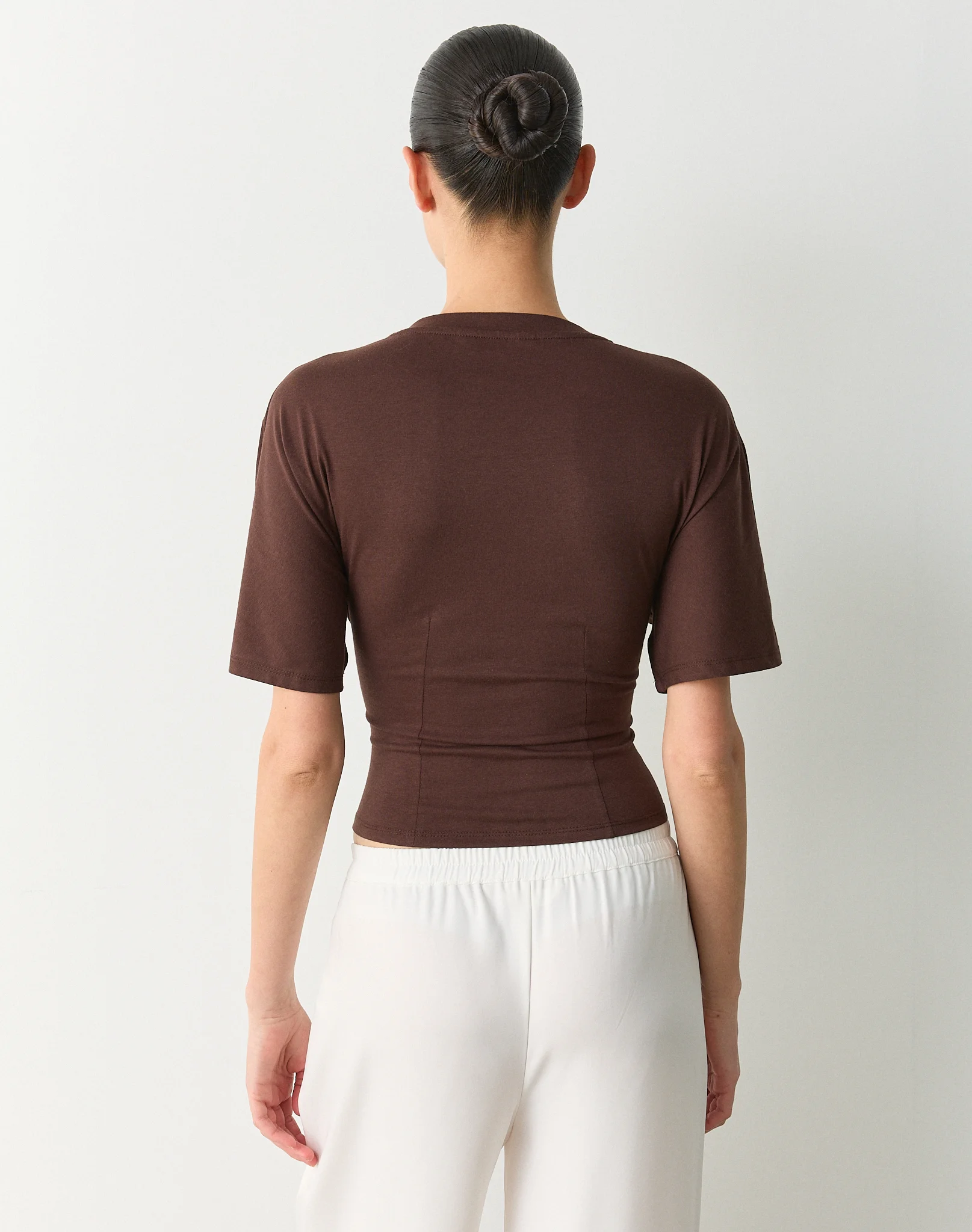 Cinched Shortsleeve Top Fudge Fantasy 4 Cinched Shortsleeve Top Fudge Fantasy