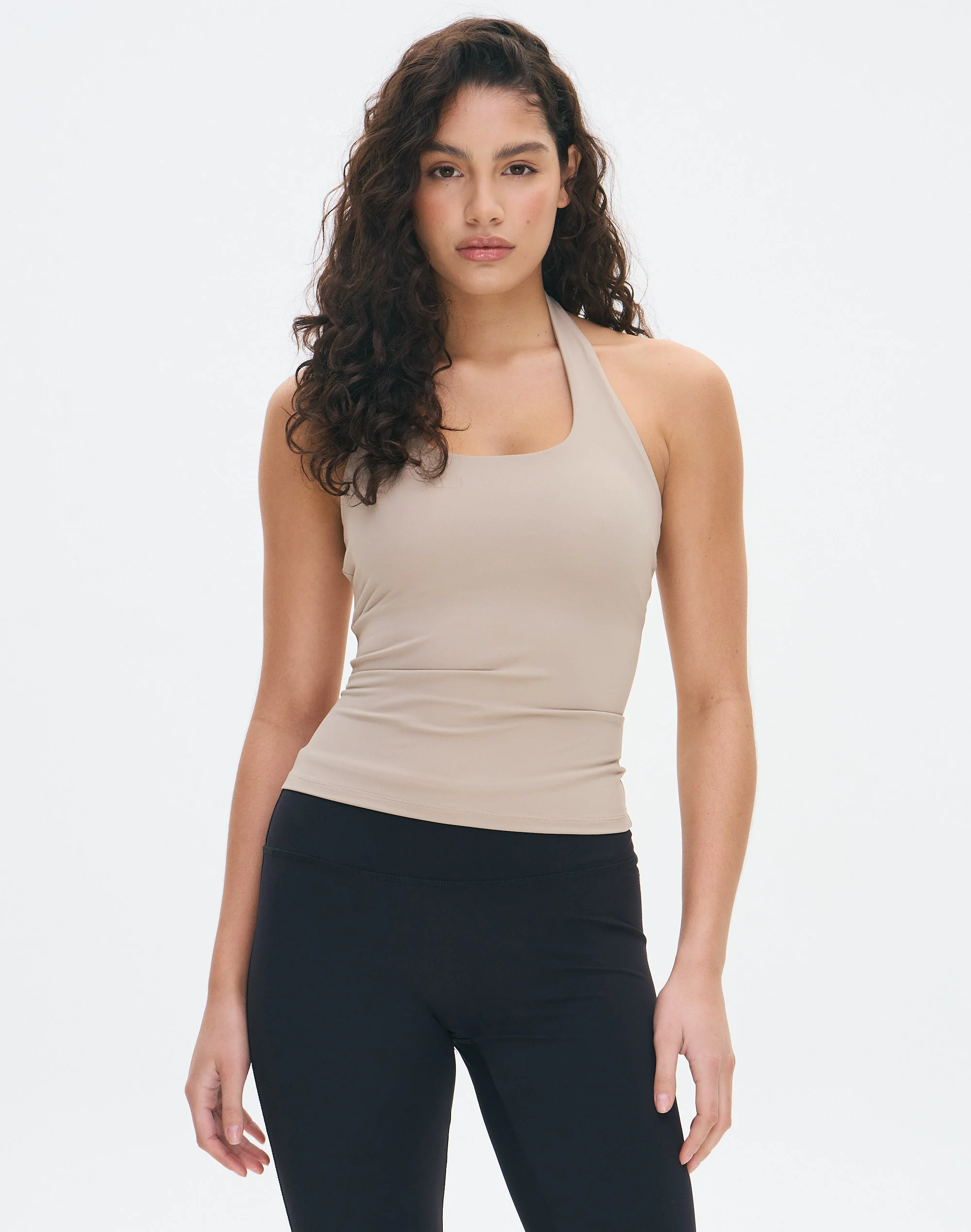 Active Halter Top On The Rocks