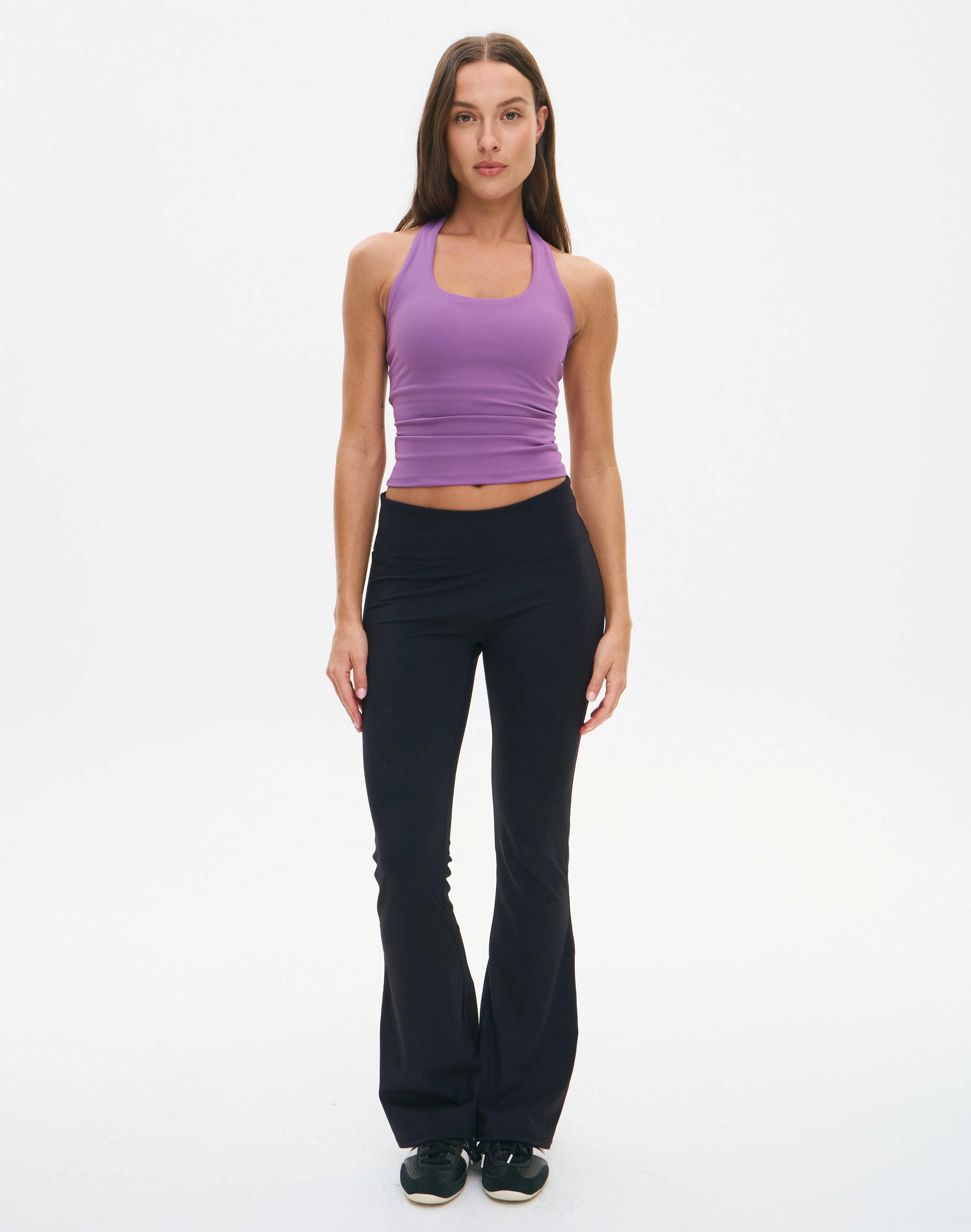 Active Halter Top Violet Veil
