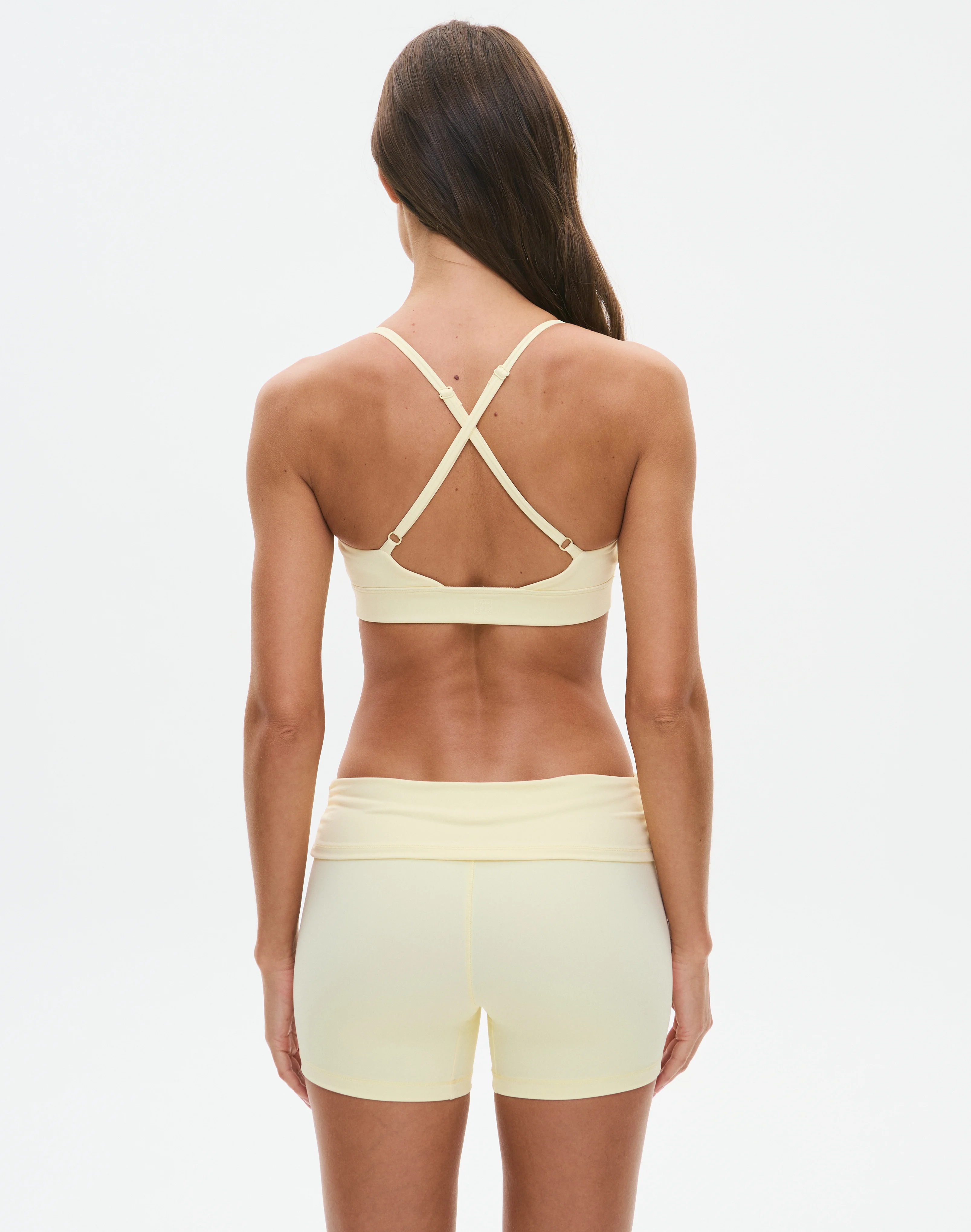 Active Cross Back Sports Bra Margerine