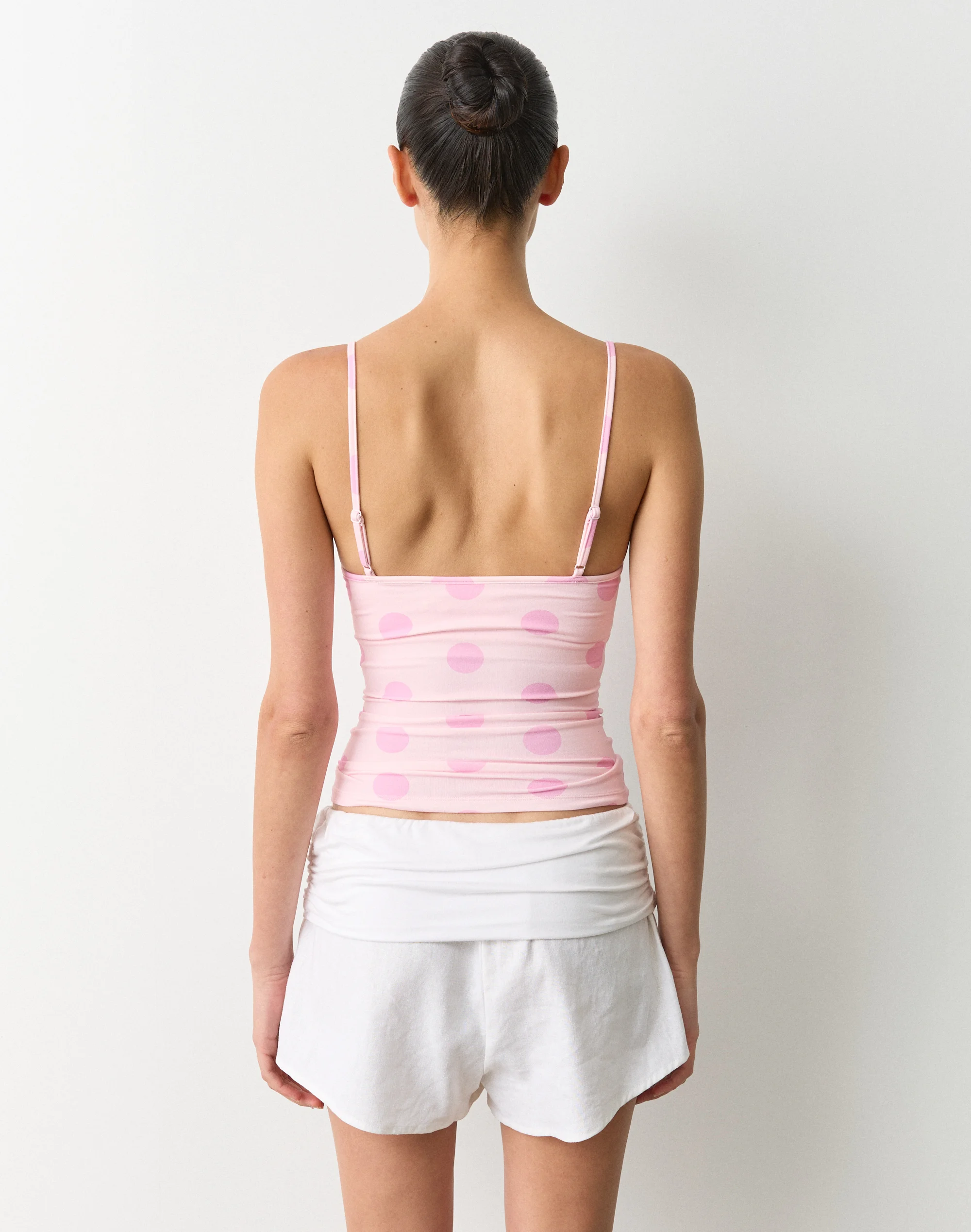 Built-In Bra Thin Strap Cami Bra Thin Strap Cami in Romance Tonal Mariona 4 Built-In Bra Thin Strap Cami Bra Thin Strap Cami in Romance Tonal Mariona