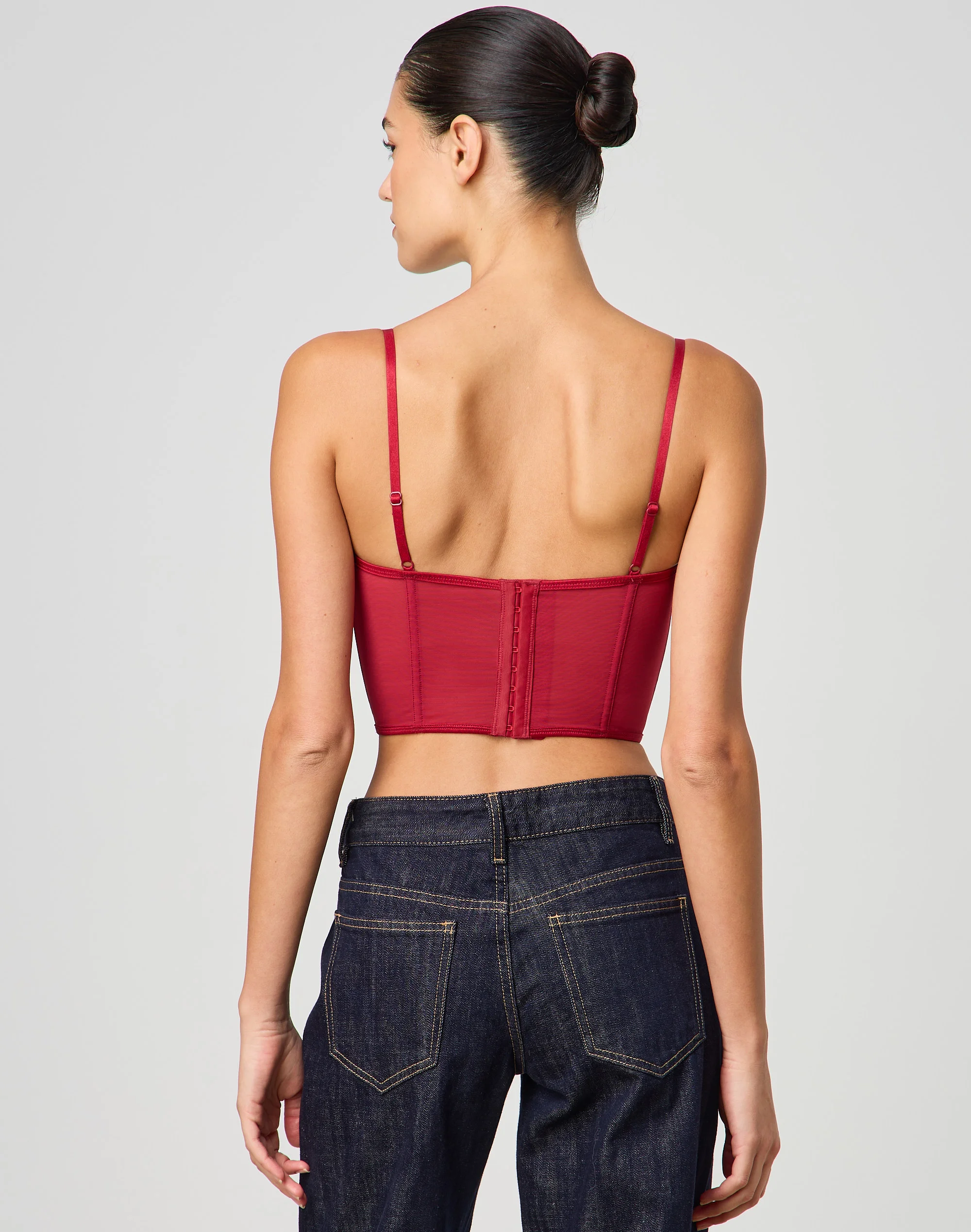 Embroidered Corset Top Cherrific